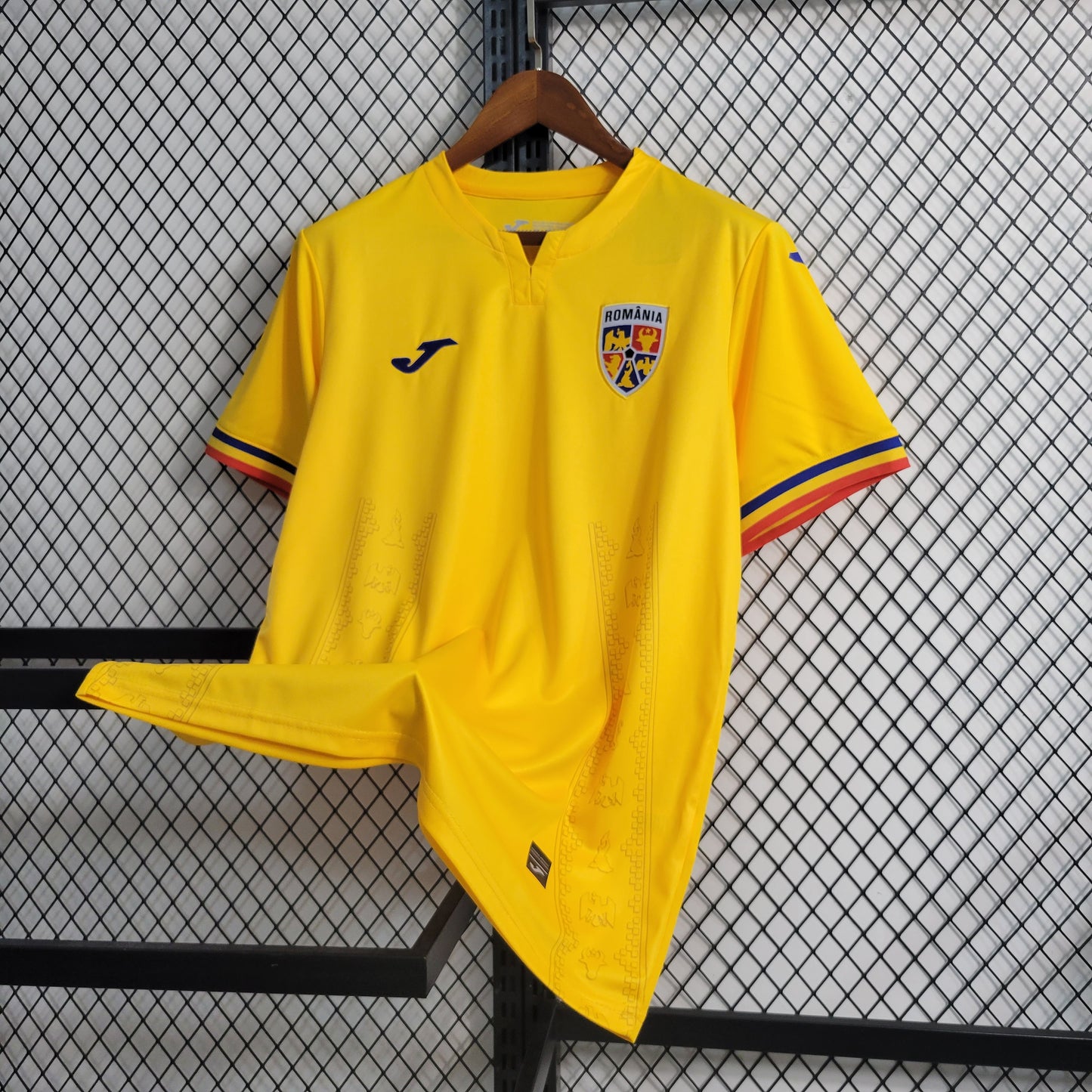 23-24 Romania Home Size S-4XL(fan version) | 衬衫 | M5-1 | Betty ali Chinese suppliers