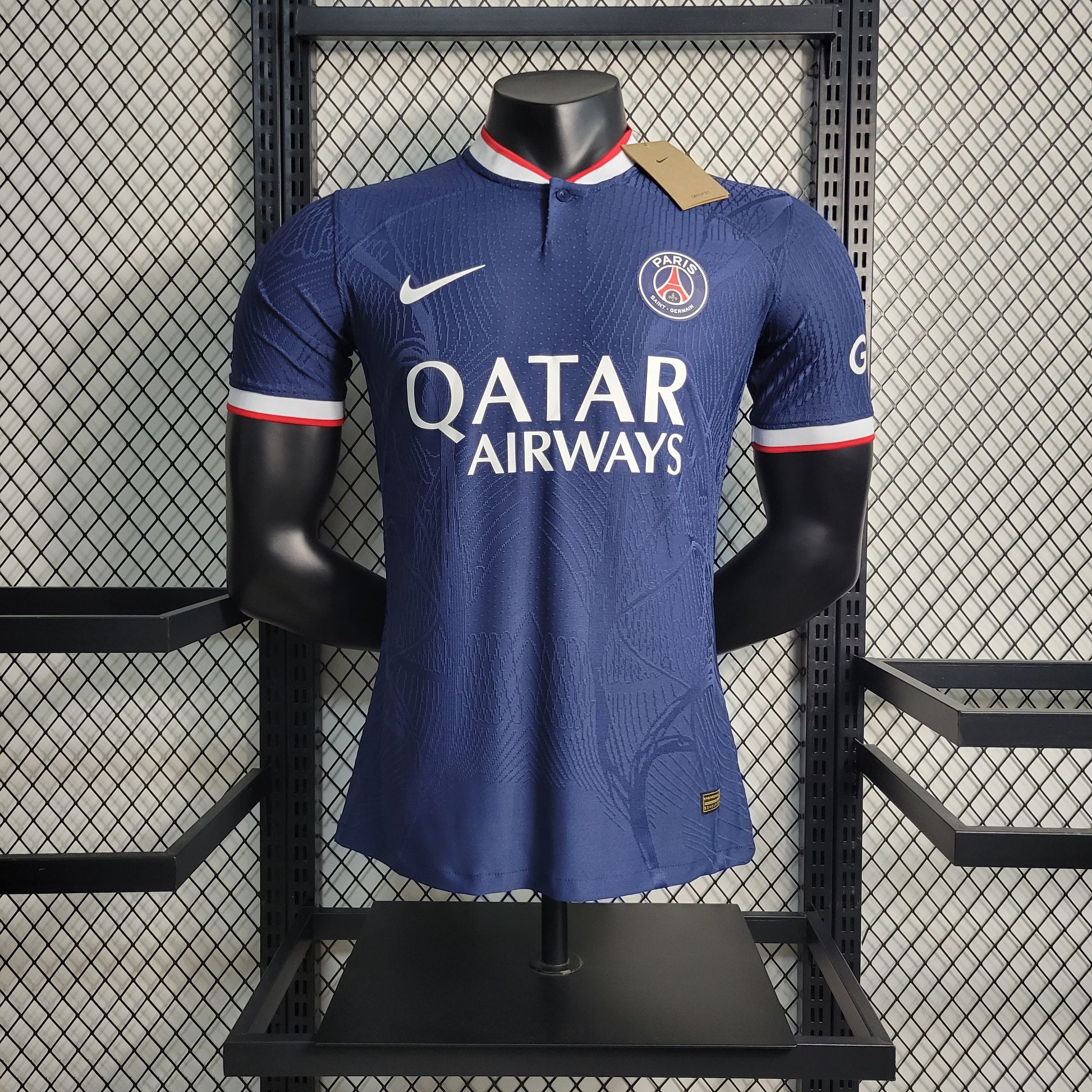 23-24 Player PSG Royal Blue Casual Size S-XXL | 衬衫 | P2-4 | Betty ali Chinese suppliers