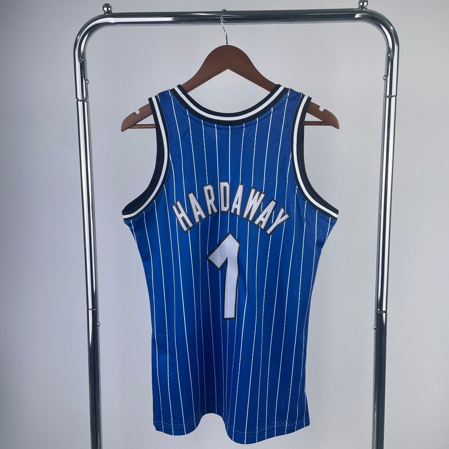 MN hot-pressed retro jersey: SW Magic 95 season blueNBA : #1 | NBA | NBA | Betty ali Chinese suppliers