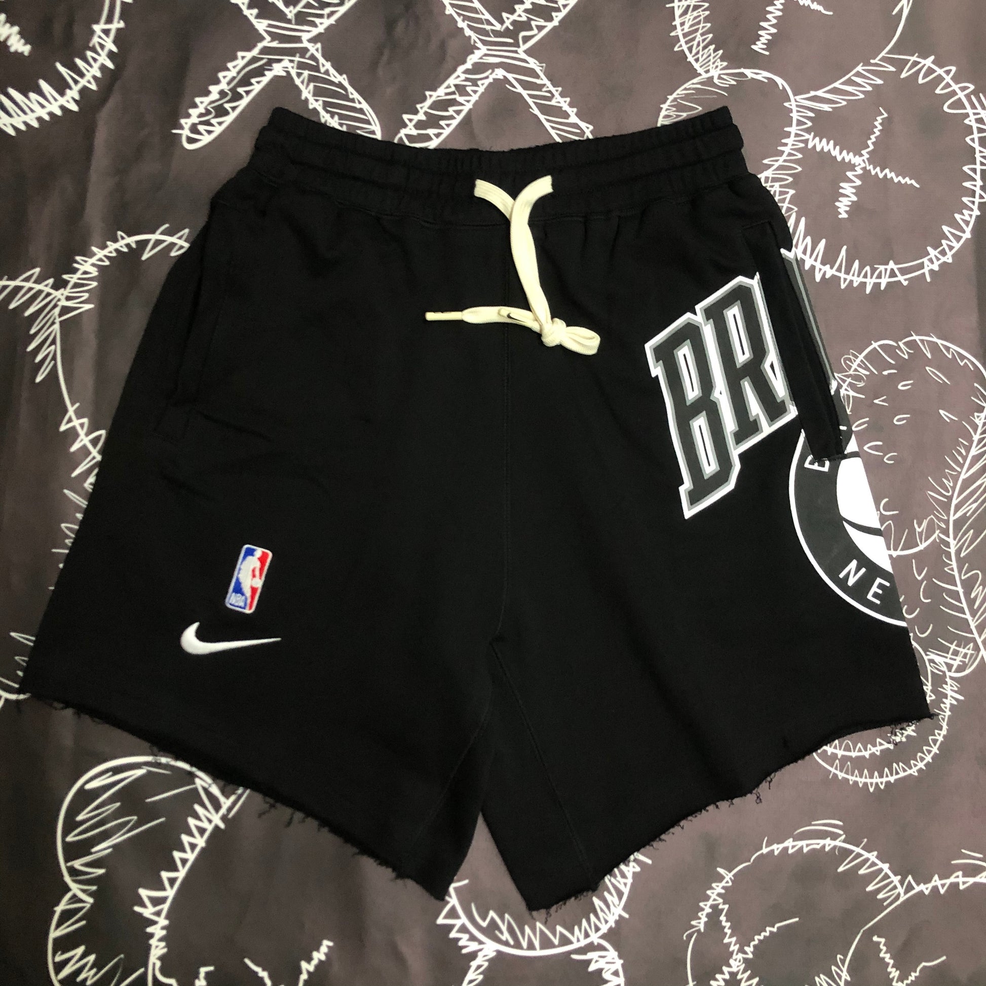 NBA Nets Cotton Shorts Size S-XXL | 短裤 | NBA | 中国供应商