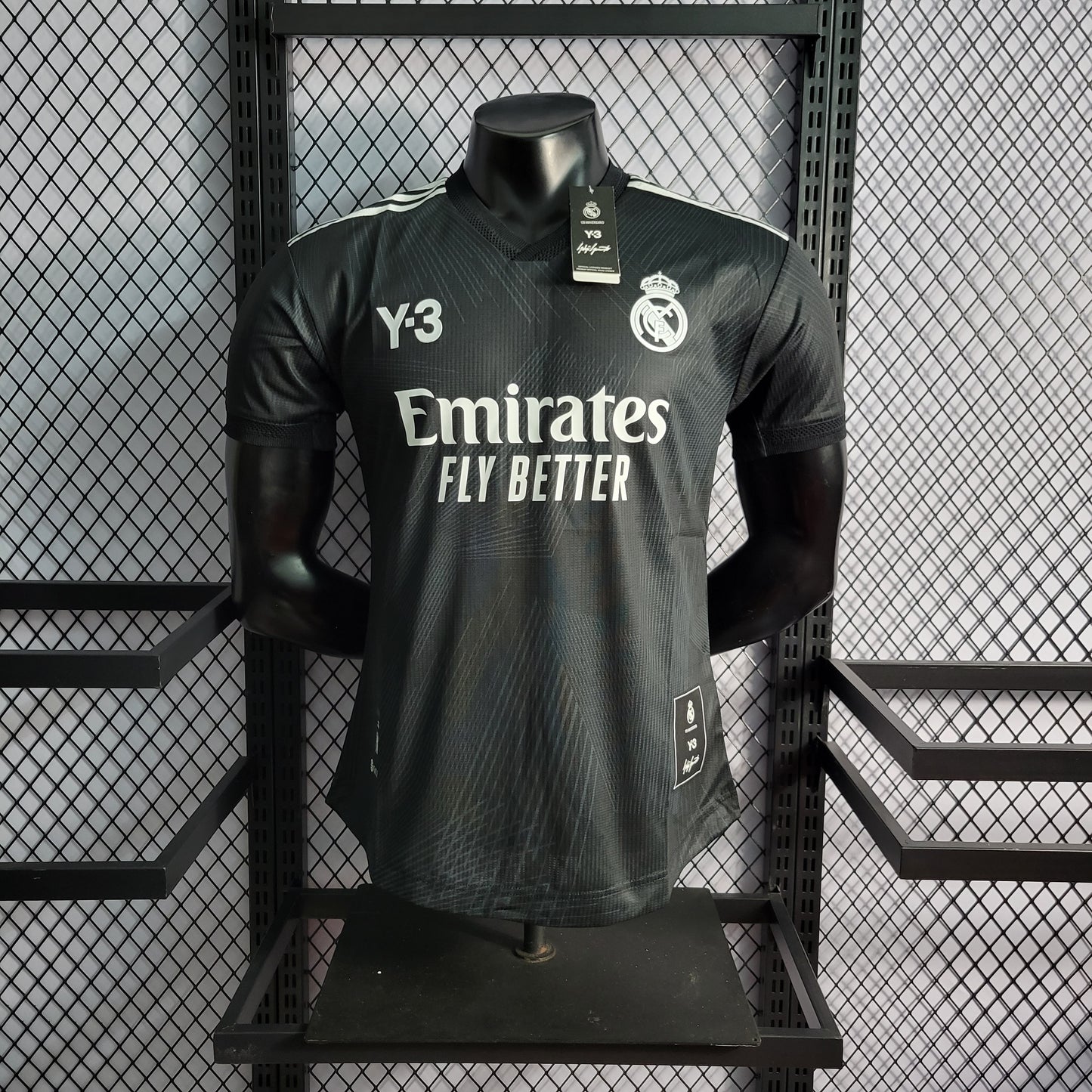 22/23 Player Real Madrid United Black S-XXL | 衬衫 | P2-3 | Betty ali Chinese suppliers