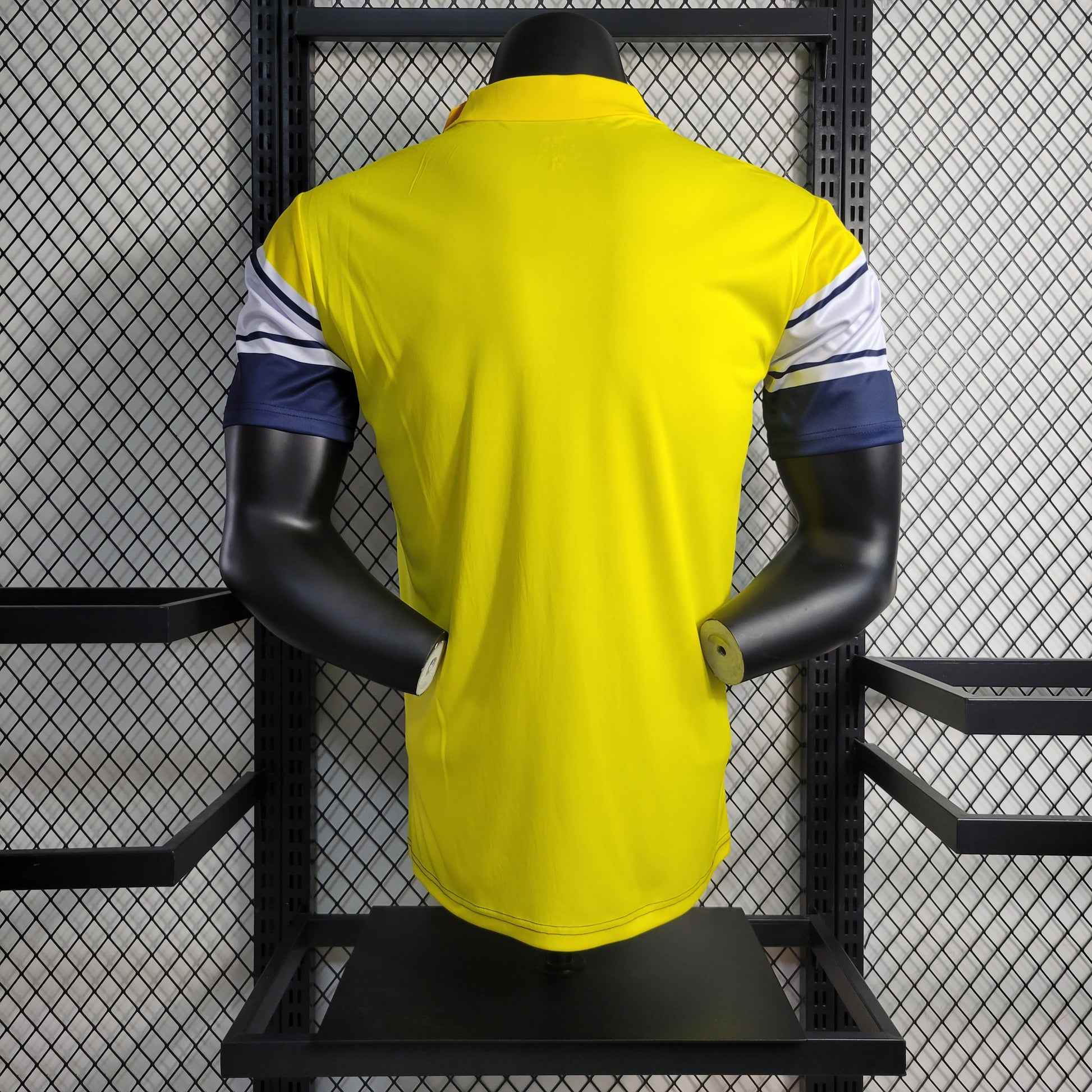 23-24 Al-Nassr FC Yellow POLO Size S-XXL | 衬衫 | P4-1 | Betty ali Chinese suppliers