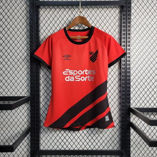 23-24 Women's Athletico Paranaense Home S-XXL（Ladies' Fan Version） | 衬衫 | M1-1 | Betty ali Chinese suppliers