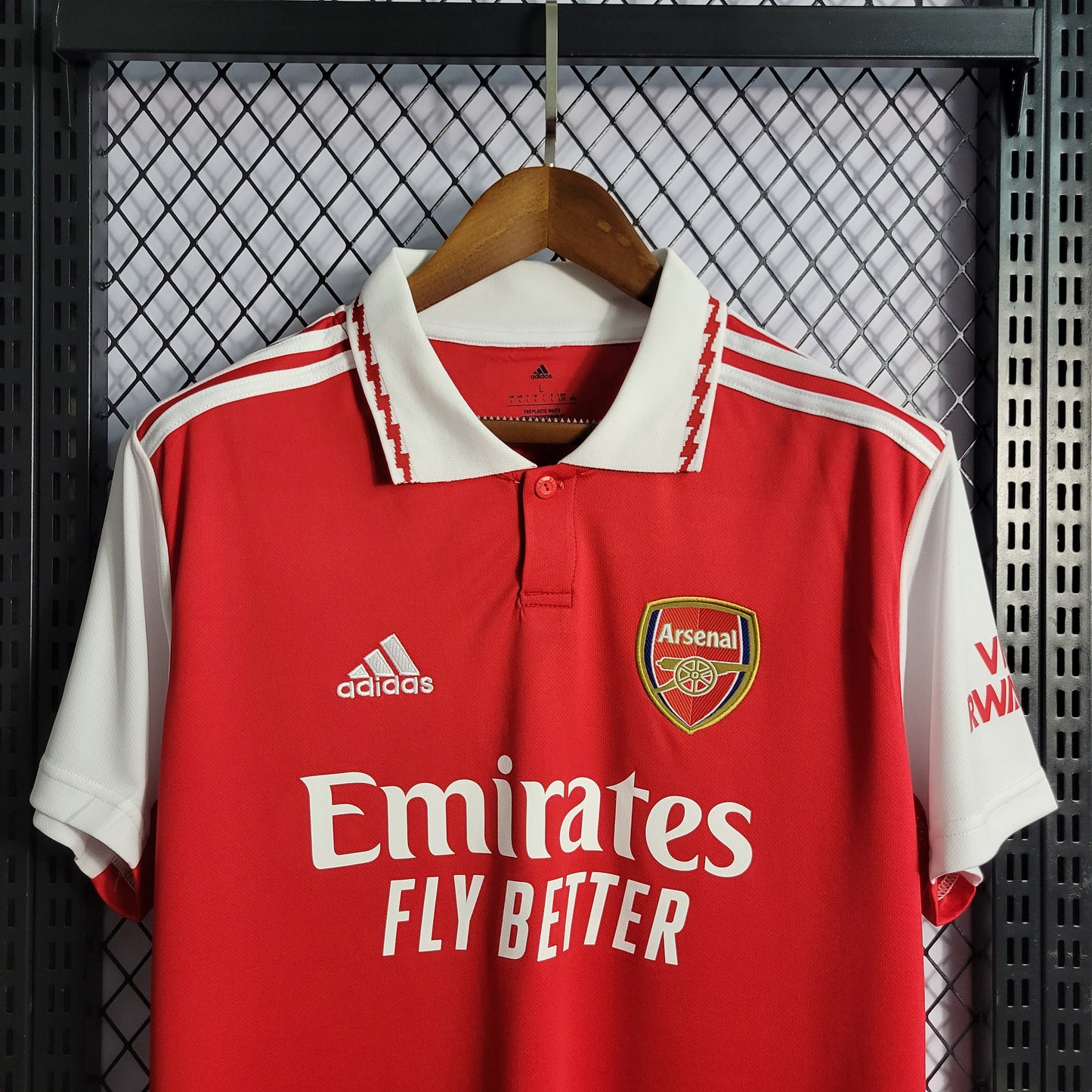 22 / 23 Arsenal home S-4XL（Men's Fan Edition） | 衬衫 | M2-1 | Betty ali Chinese suppliers