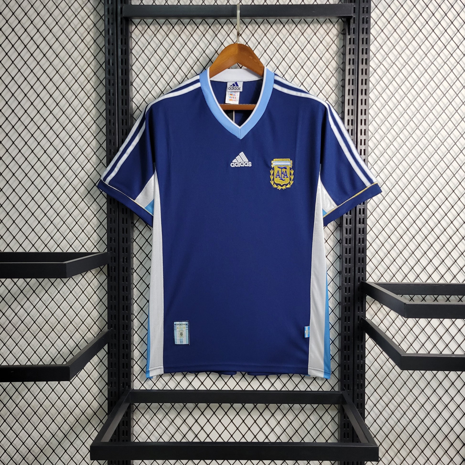 Retro 1998 Argentina away size S-XXL（Retro） | 复古/Retro | M2-13, R | Betty ali Chinese suppliers