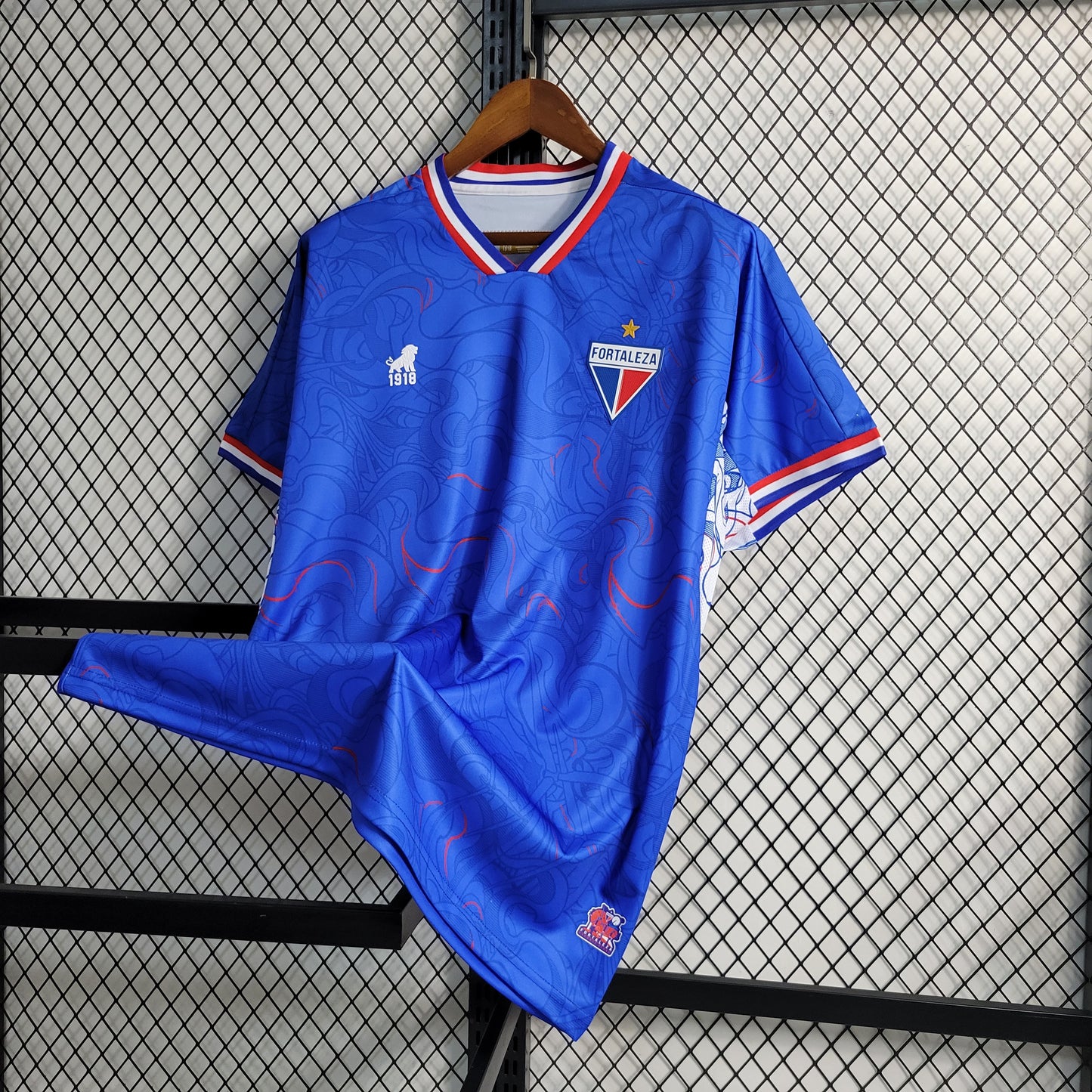 23-24 Fortaleza Blue Size S-XXL（Men's Fan Edition） | 衬衫 | M1-1 | Betty ali Chinese suppliers