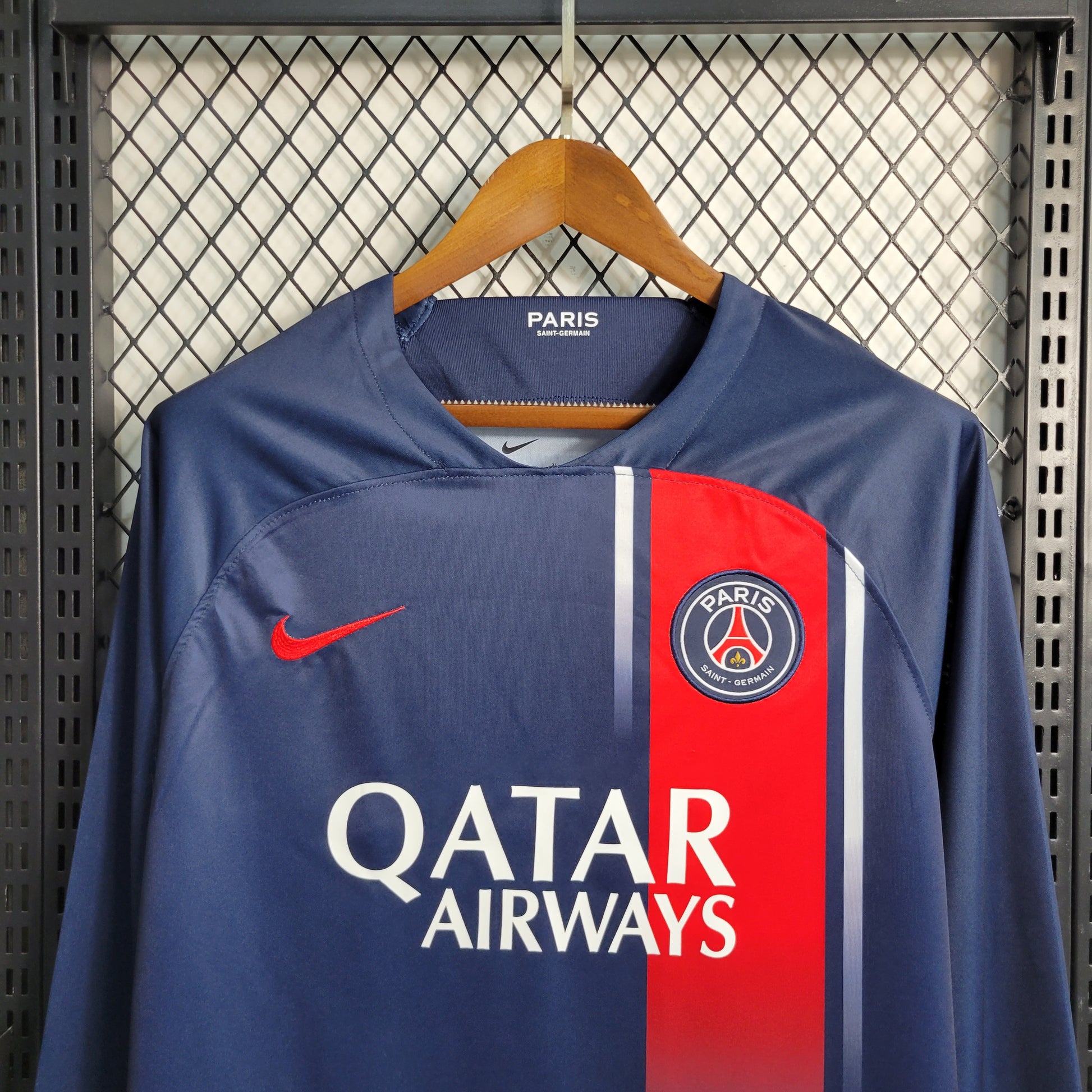 23-24 PSG Home Long Sleeve Size S-XXL | 复古/Retro | B3 | Betty ali Chinese suppliers