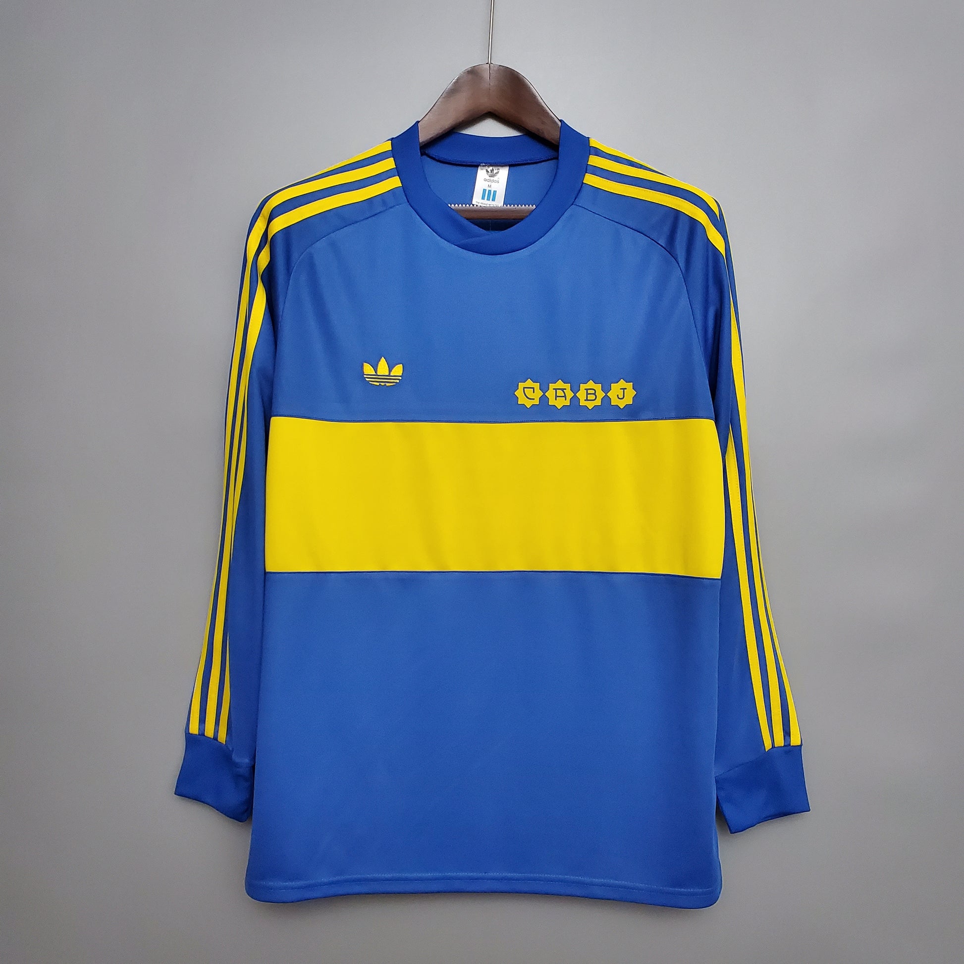 Retro Long sleeve 1981 Boca Juniors home S-XXL（Retro） | 复古/Retro | R1 | Betty ali Chinese suppliers