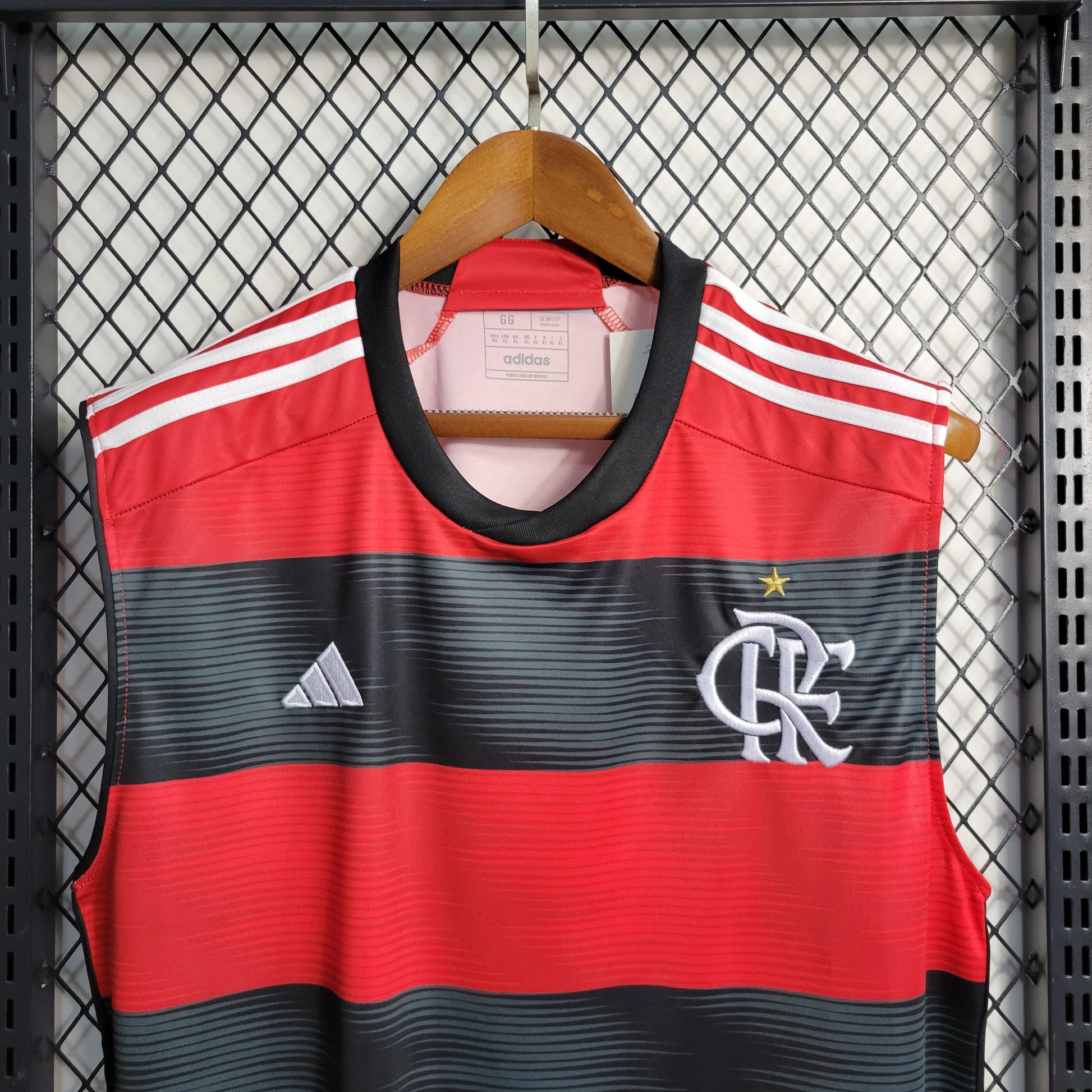 23-24 Flamengo Home Tank Top Size S-2XL | 衬衫 | M1-1 | Betty ali Chinese suppliers