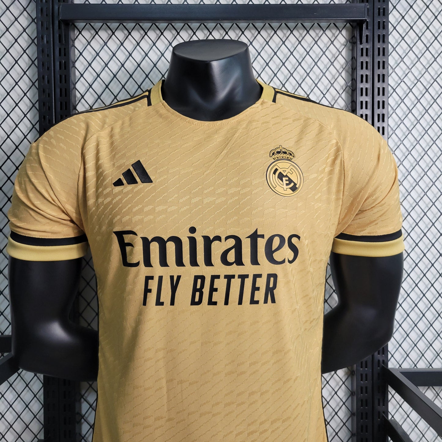 23-24 Players Real Madrid Black Size S-XXL | 衬衫 | P2-3 | Betty ali Chinese suppliers