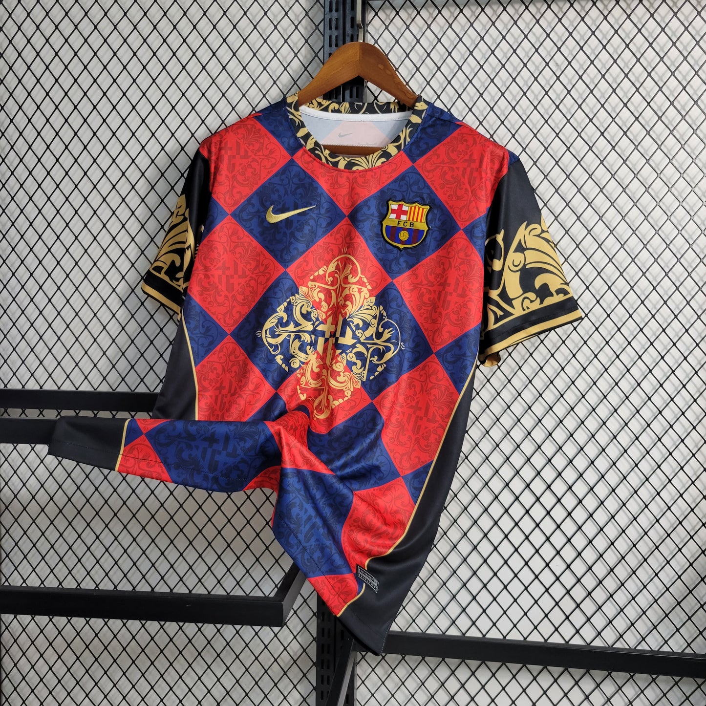 23-24 Barcelona Training Jersey Size S-XXL（Men's Fan Edition） | 衬衫 | M2-3 | Betty ali Chinese suppliers