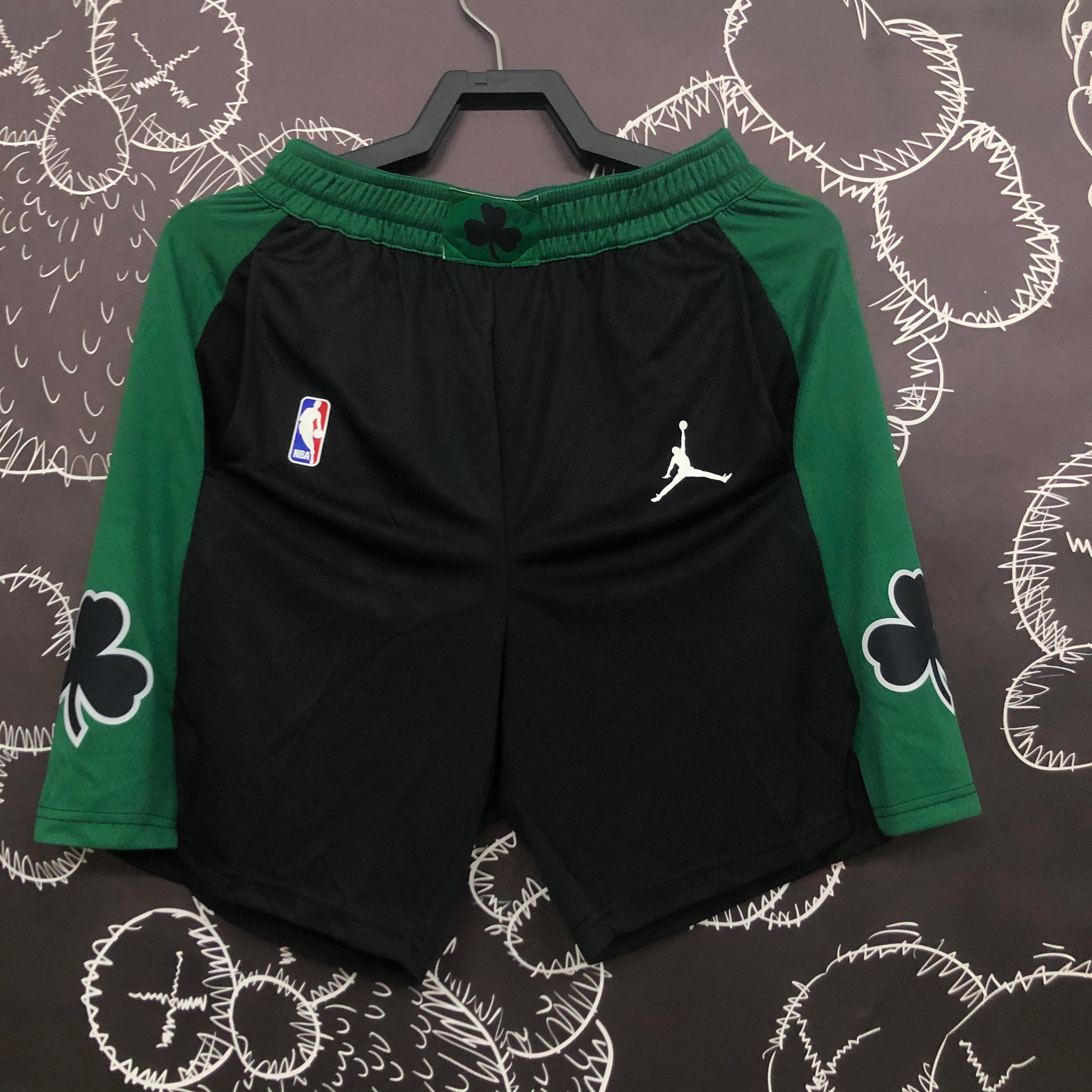 Celtic trapeze shorts（NBA）Size S-XXL | 短裤 | NBA | 中国供应商