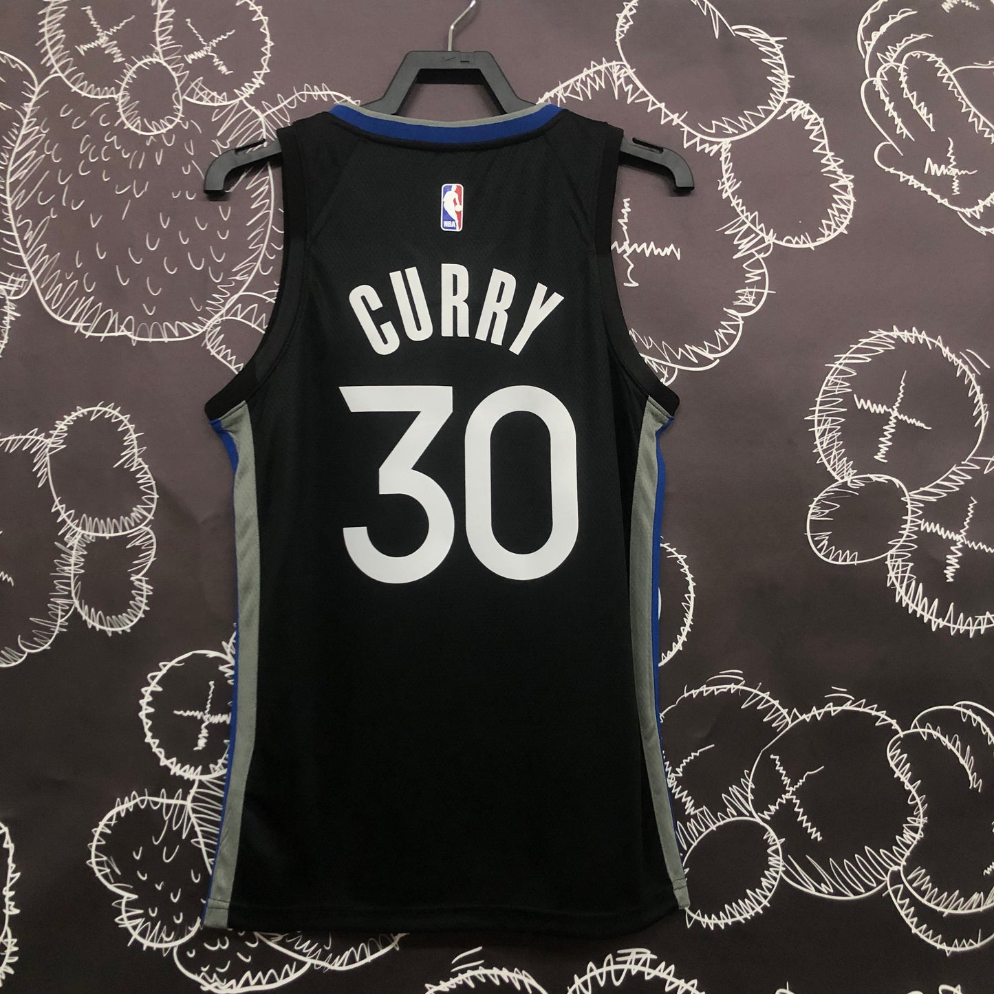 20 season Warriors black gray NBA : #00#0#3#23#35#6#11#22#30