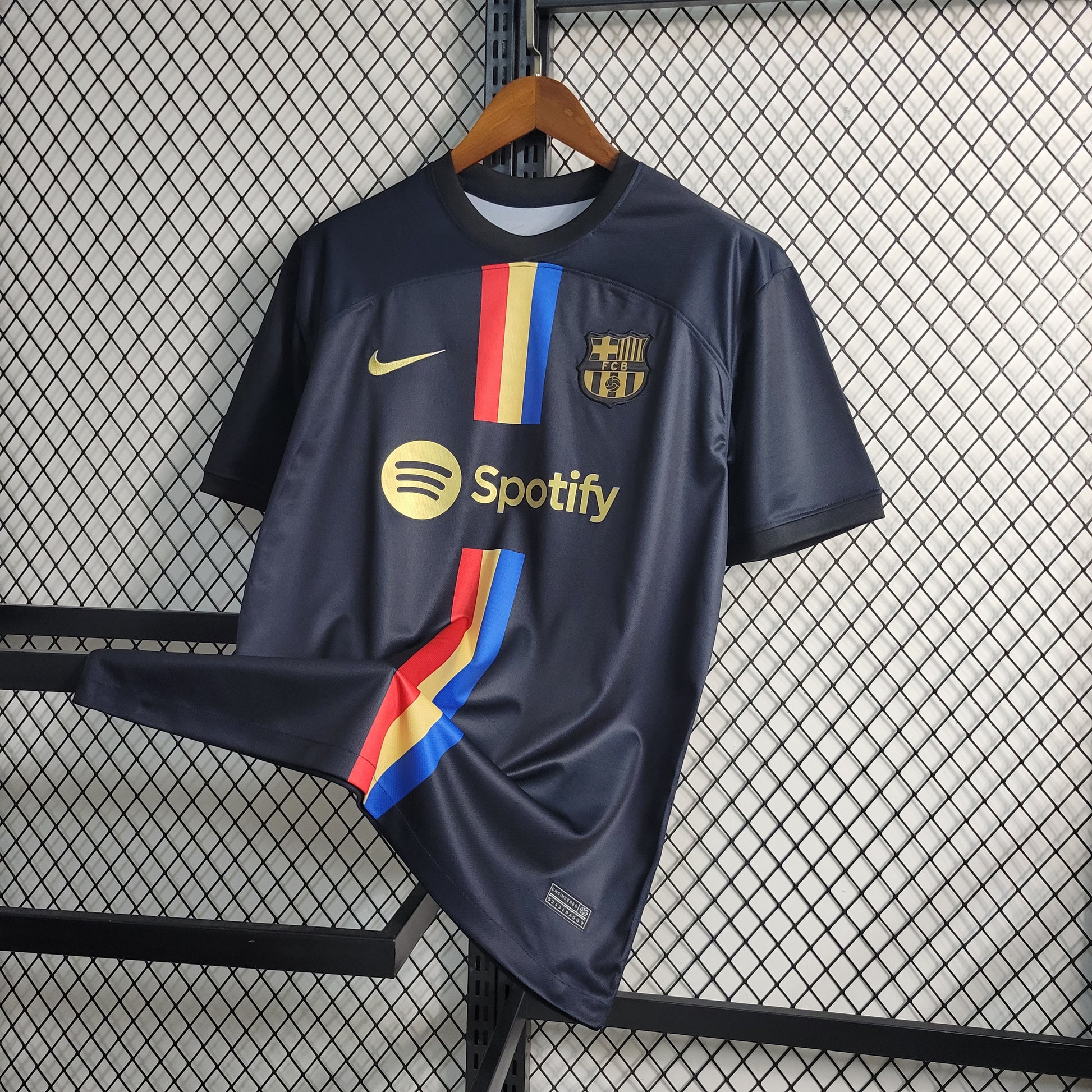 23-24 Barcelona Black Classic Size S-XXL（Men's Fan Edition） | 衬衫 | M2-3 | Betty ali Chinese suppliers