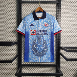 23-24 Blue Cross Away White Day Of The Dead Size S-4XL | 衬衫 | M2-6 | Betty ali Chinese suppliers