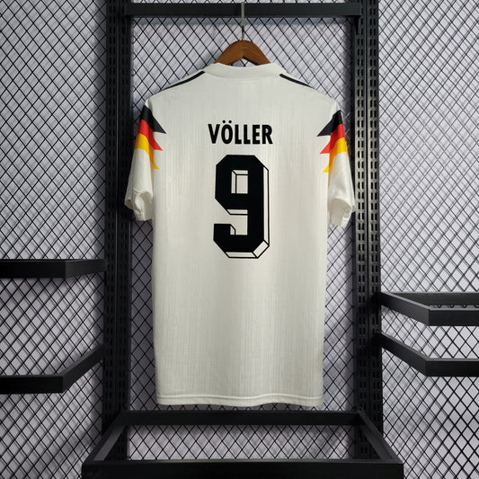 Retro 1990 Germany Home + 9#VOLLER（Retro） | 复古/Retro | R | Betty ali Chinese suppliers