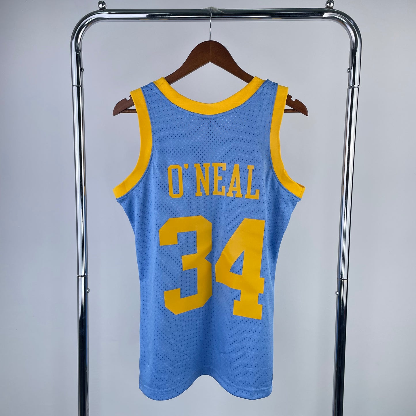 MN hot-pressed retro jersey: SW Lakers 02 season blue NBA : #34#8 | NBA | NBA | Betty ali Chinese suppliers