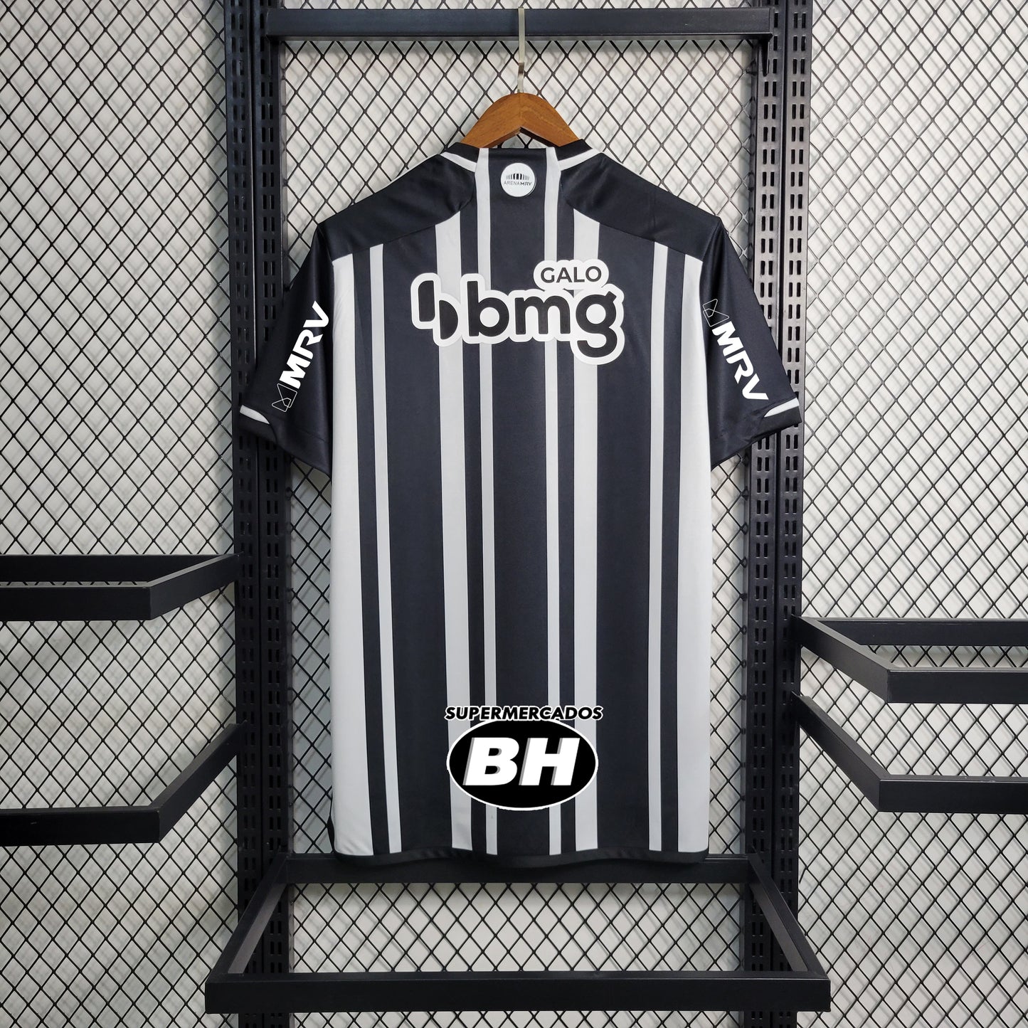 23-24 Atletico Mineiro home+all sponsors（Men's Fan Edition） | 衬衫 | M1-1 | Betty ali Chinese suppliers