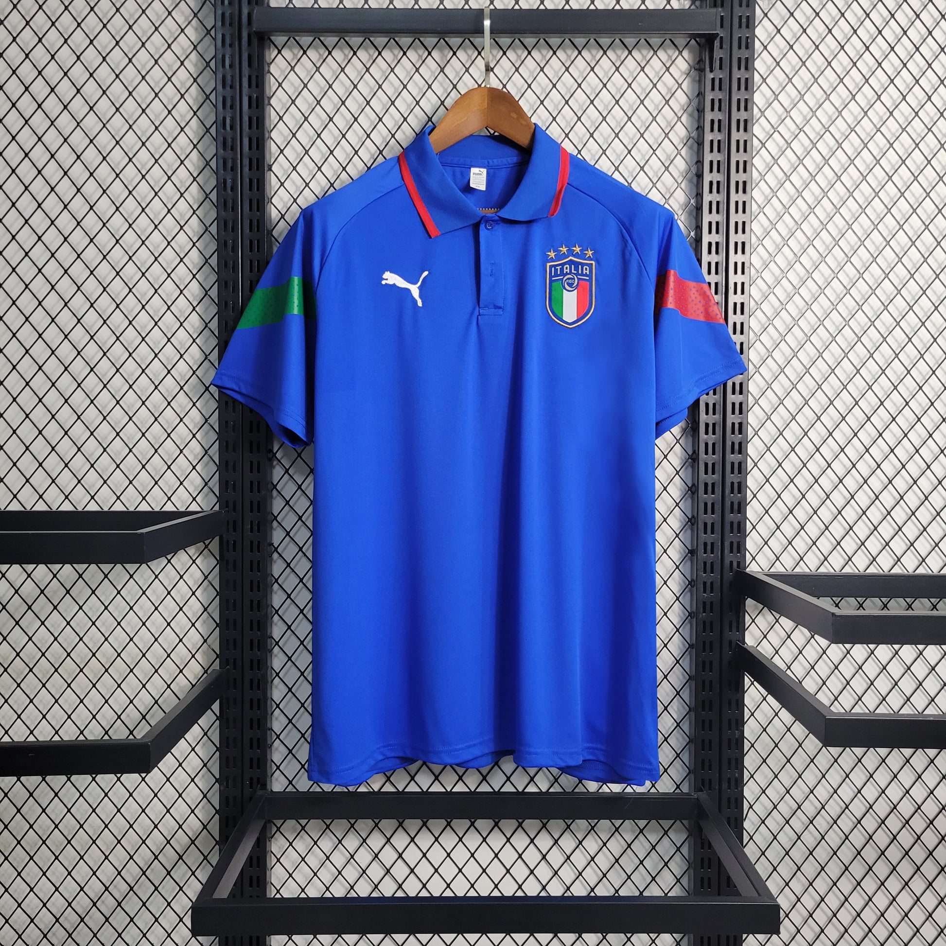 23-24 POLO Italian Blue Training Size S-XXL（Men's Fan Edition） | 衬衫 | M2-2 | Betty ali Chinese suppliers