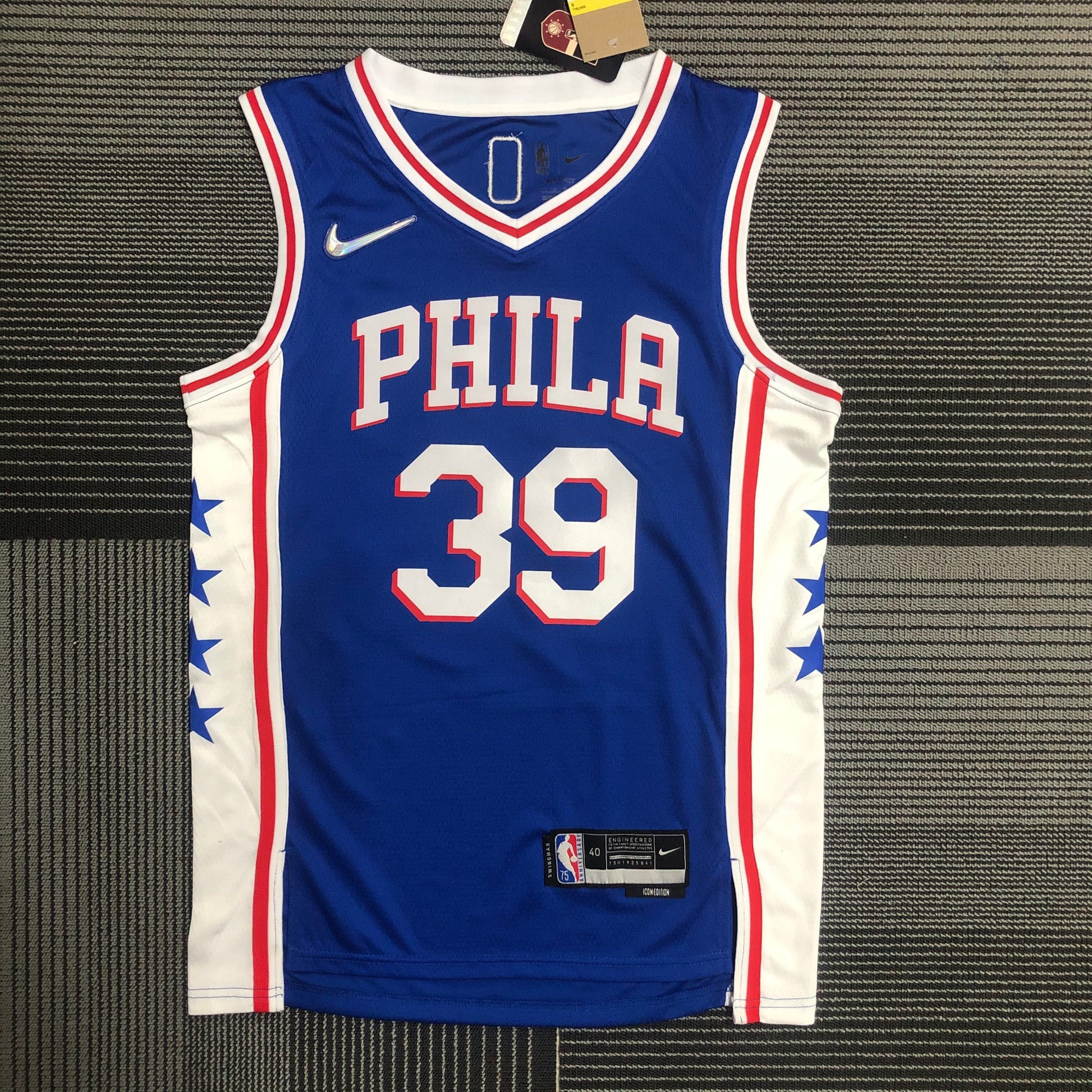 75th Anniversary 76ers NBA : #39#25#21#3#1 | NBA | NBA | Betty ali Chinese suppliers