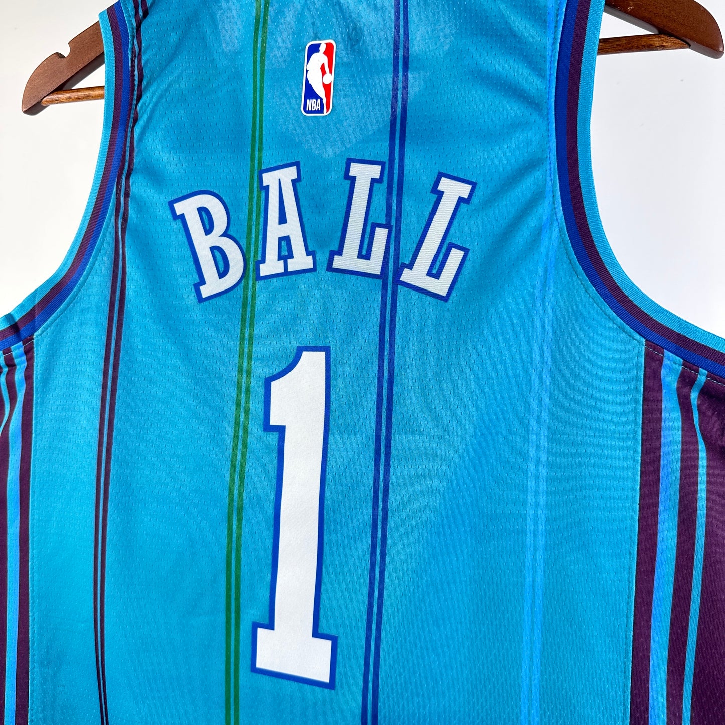 24th Season Hornets Retro No. 1 Ball