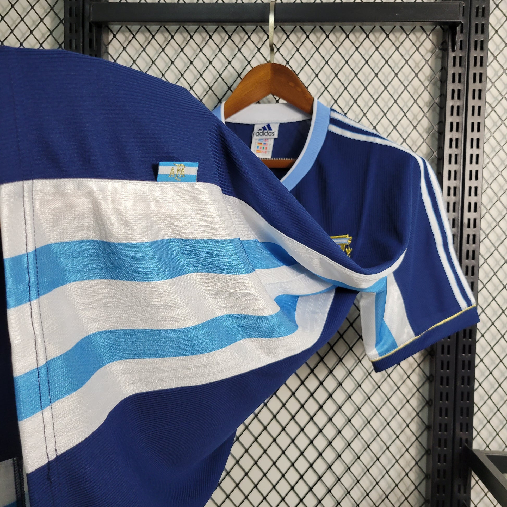 Retro 1998 Argentina away size S-XXL（Retro） | 复古/Retro | M2-13, R | Betty ali Chinese suppliers