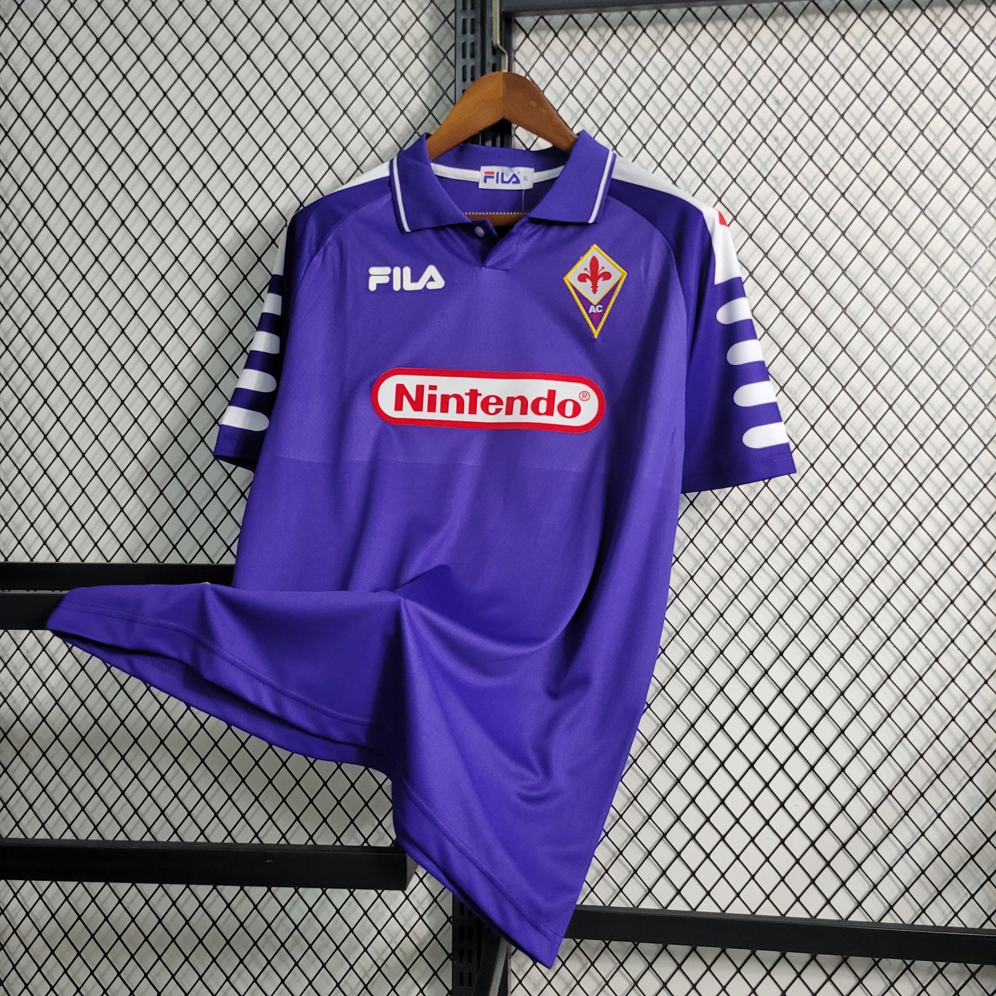 Retro 98-99 Fiorentina Home S-XXL | 复古/Retro | M2-2, R | Betty ali Chinese suppliers