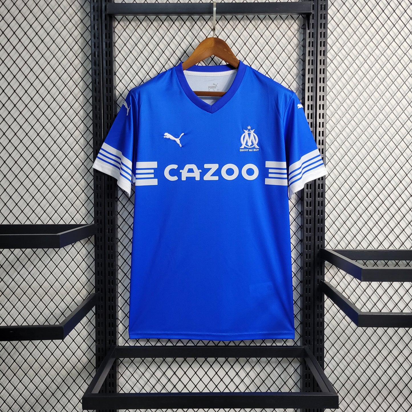 23-24 Marseille Blue Size S-XXL（Men's Fan Edition） | 衬衫 | M2-4 | Betty ali Chinese suppliers