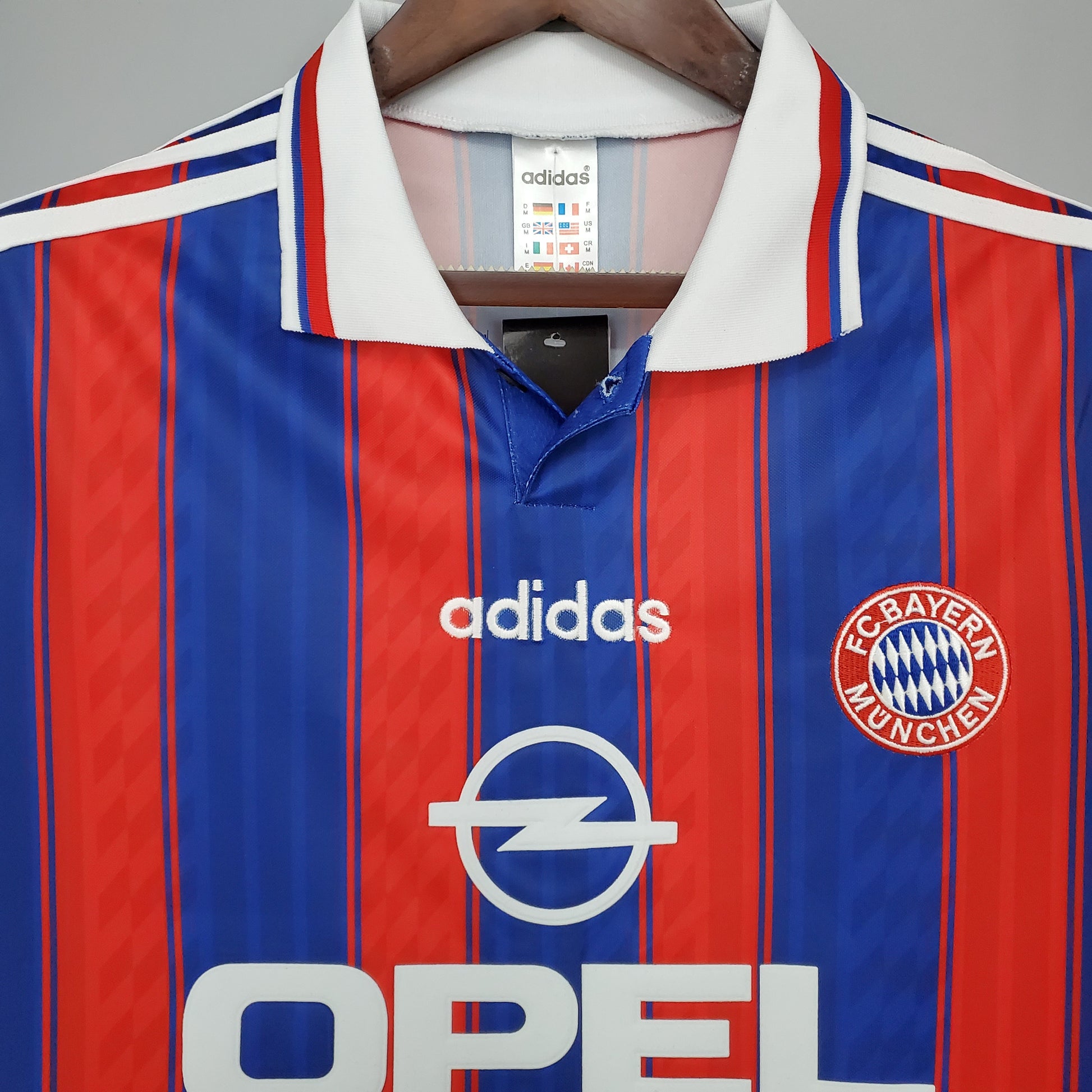 Retro Bayern Munich 95/97 home S-XXL | 复古/Retro | R | Betty ali Chinese suppliers