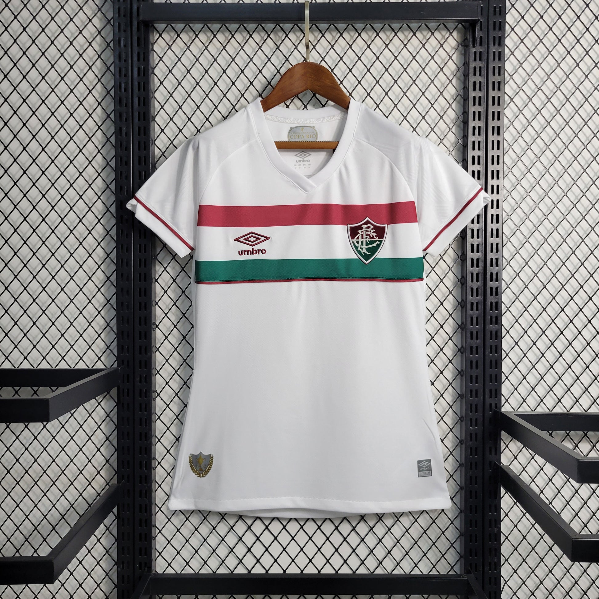 23-24 Women's Fluminense away size S-XXL（Ladies' Fan Version） | 衬衫 | M1-1 | Betty ali Chinese suppliers