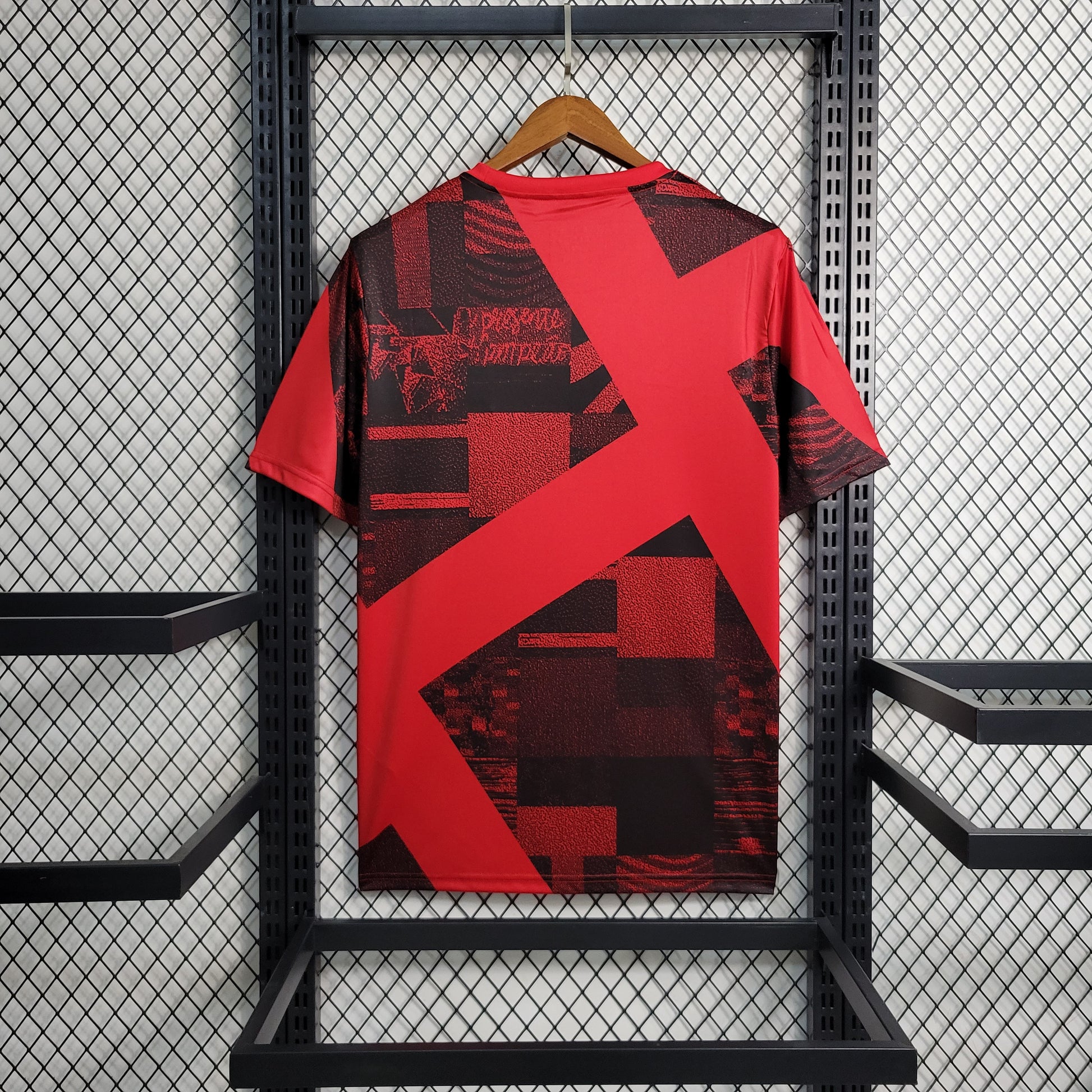 23-24 Flamengo before the game red size S-4XL（Men's Fan Edition） | 衬衫 | M1-1 | Betty ali Chinese suppliers