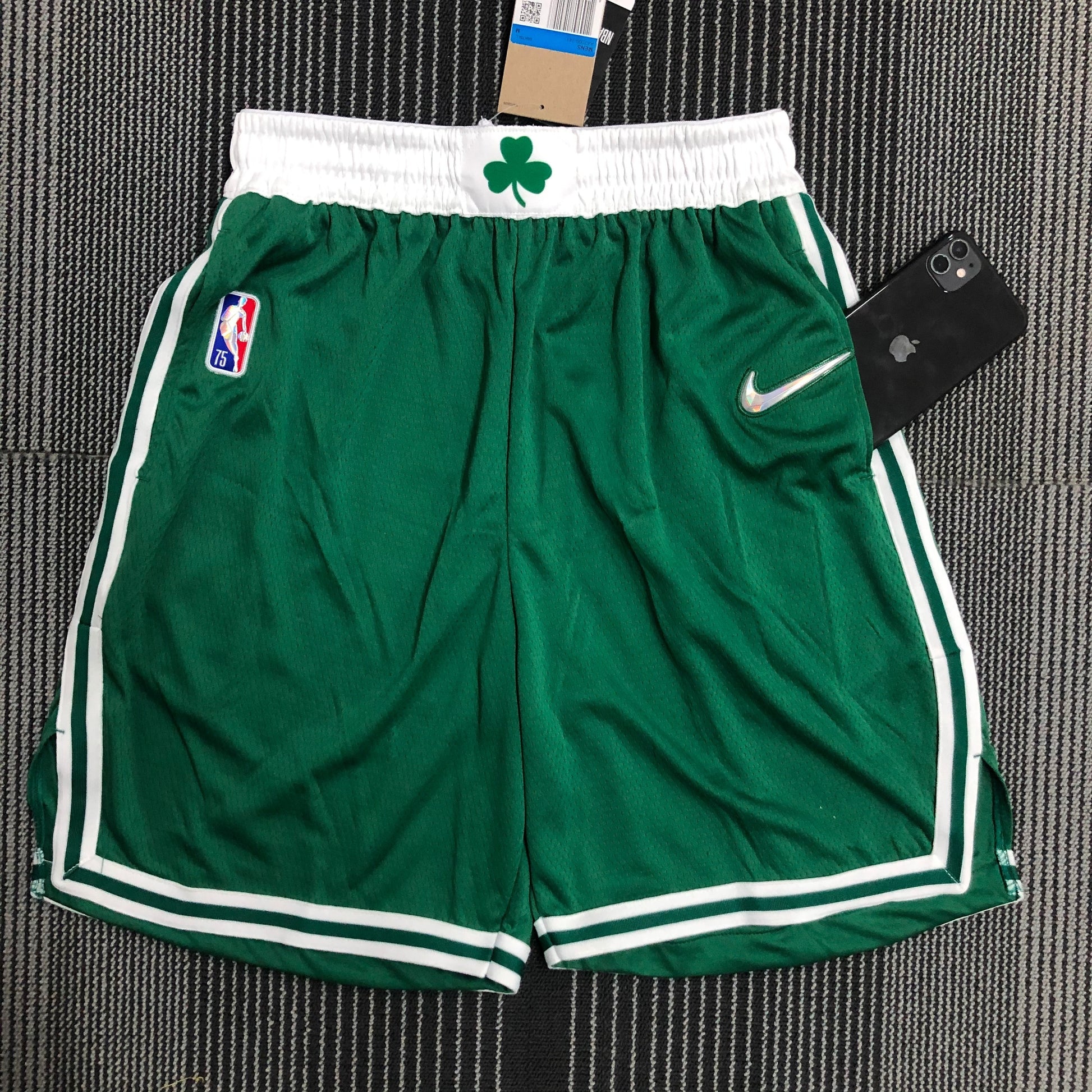 75th Anniversary Celtic Green Shorts Size S-XXL | 短裤 | NBA | 中国供应商