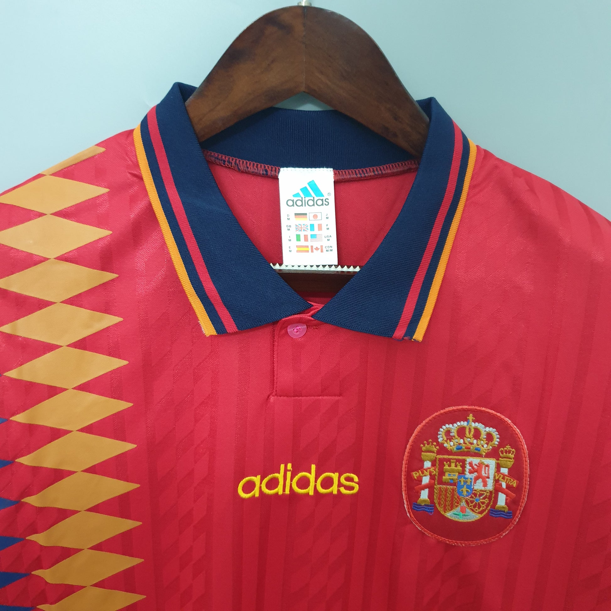 retro shirt Spain 1994 home（Retro） | 复古/Retro | R | Betty ali Chinese suppliers