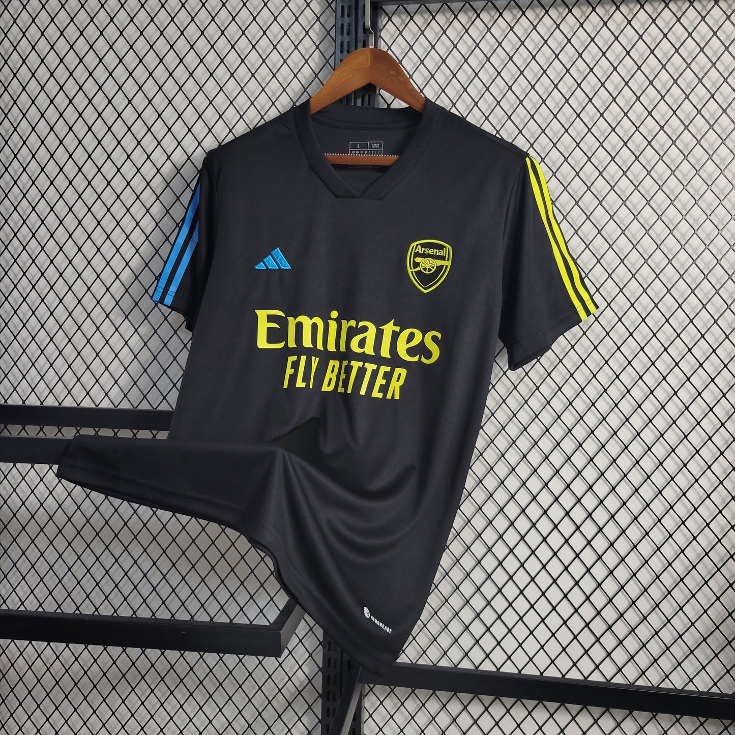 23-24 Arsenal Black Training Shirt Size S-XXL（Men's Fan Edition） | 衬衫 | M4-1 | Betty ali Chinese suppliers