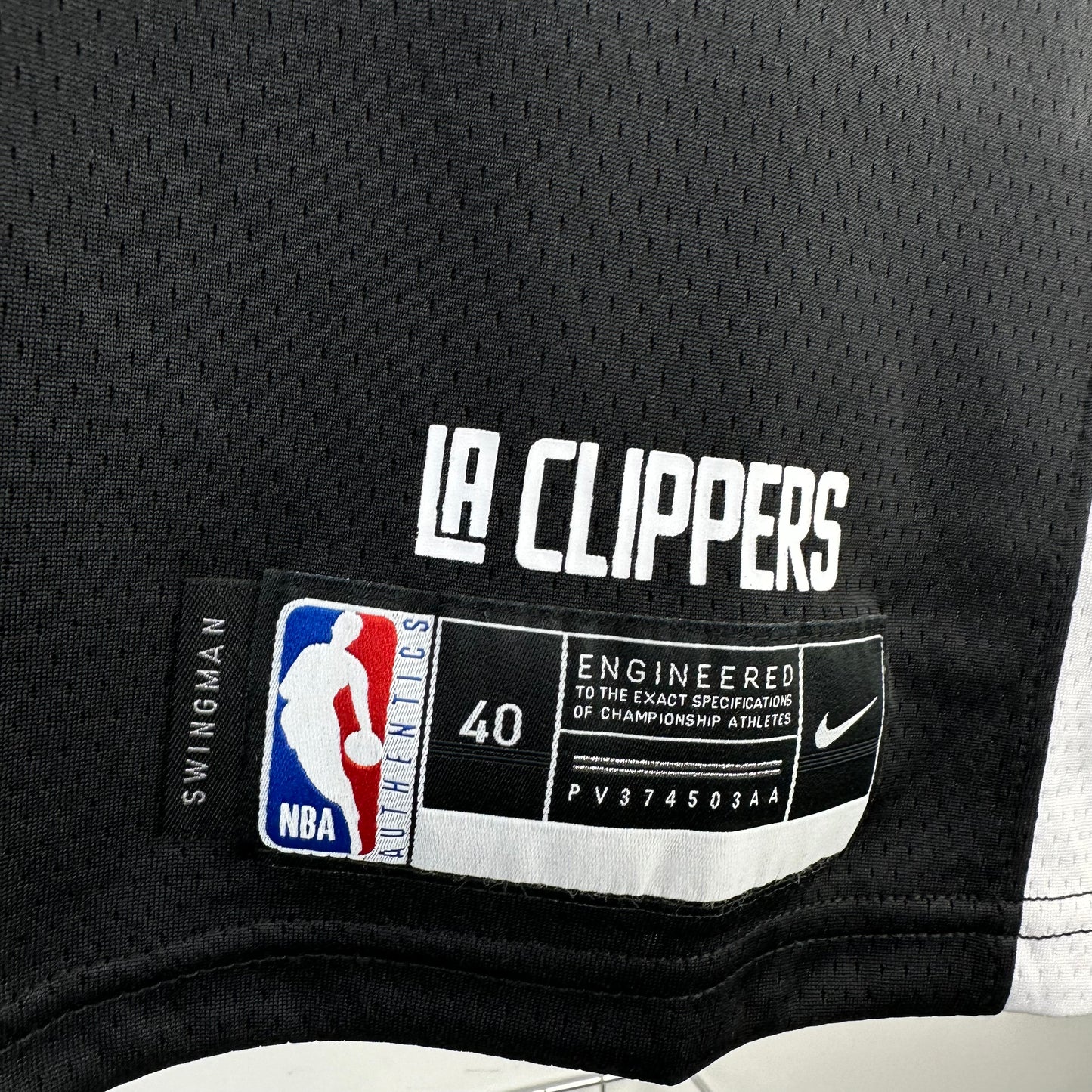 21st season Clippers Latin Black No. 1 Harden