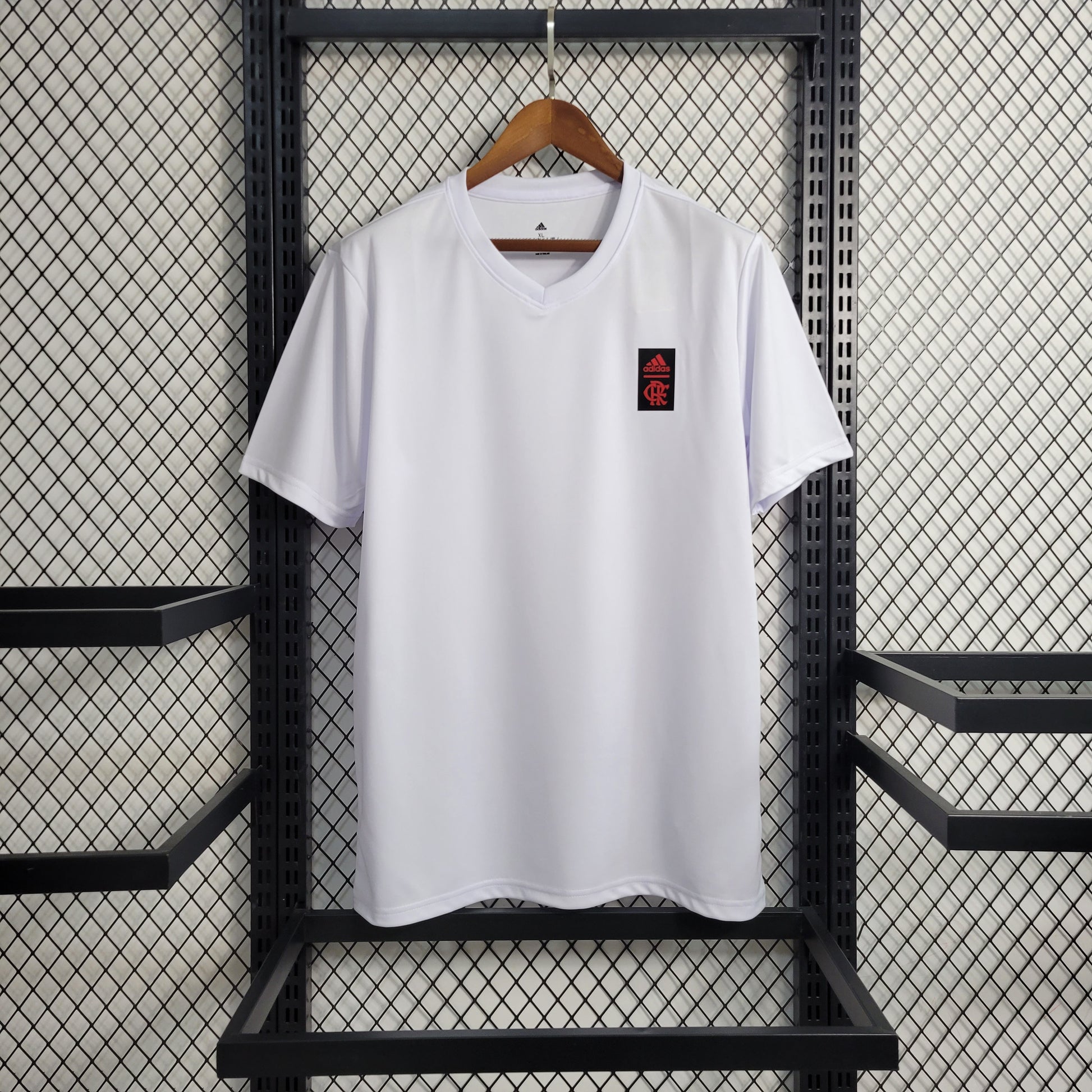 23-24 Flamengo white casual T size S-XXL（Men's Fan Edition） | 衬衫 | M1-1 | Betty ali Chinese suppliers