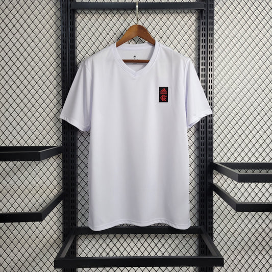 23-24 Flamengo white casual T size S-XXL（Men's Fan Edition） | 衬衫 | M1-1 | Betty ali Chinese suppliers