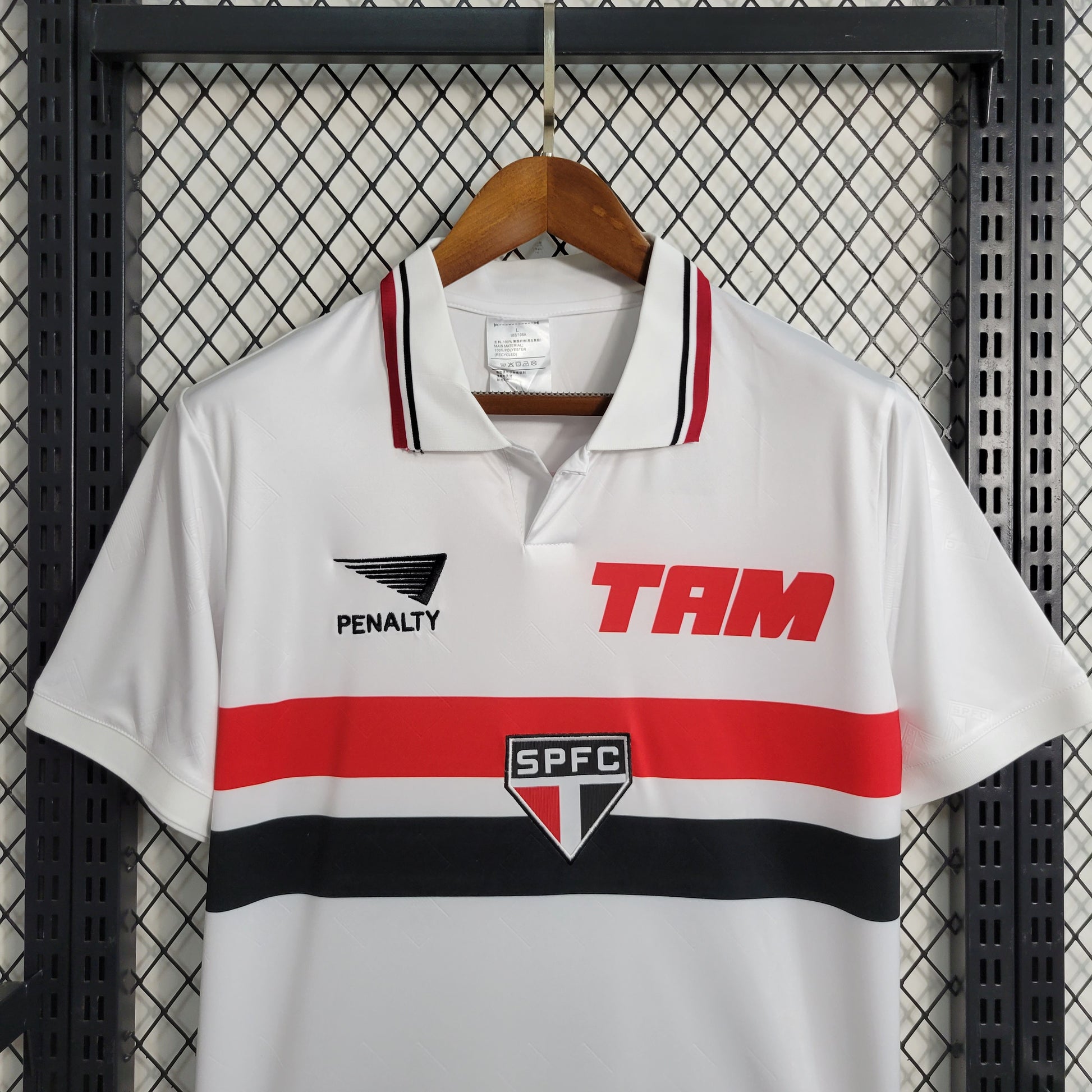 Retro version 93-94Sao Paulo home size S-XXL | 复古/Retro | M1-1, R | Betty ali Chinese suppliers