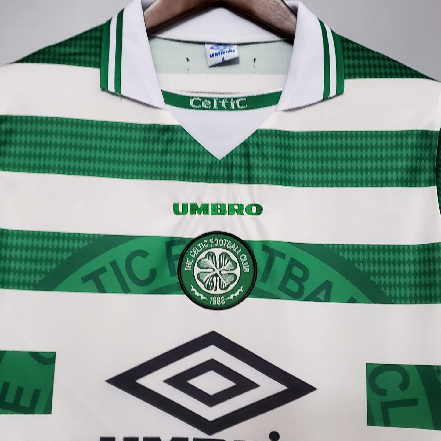 Retro 98/99 Celtic home S-XXL（Men's Fan Edition） | 衬衫 | R | Betty ali Chinese suppliers