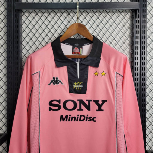 Retro 97-98 Juventus Long Sleeve Away S-XXL