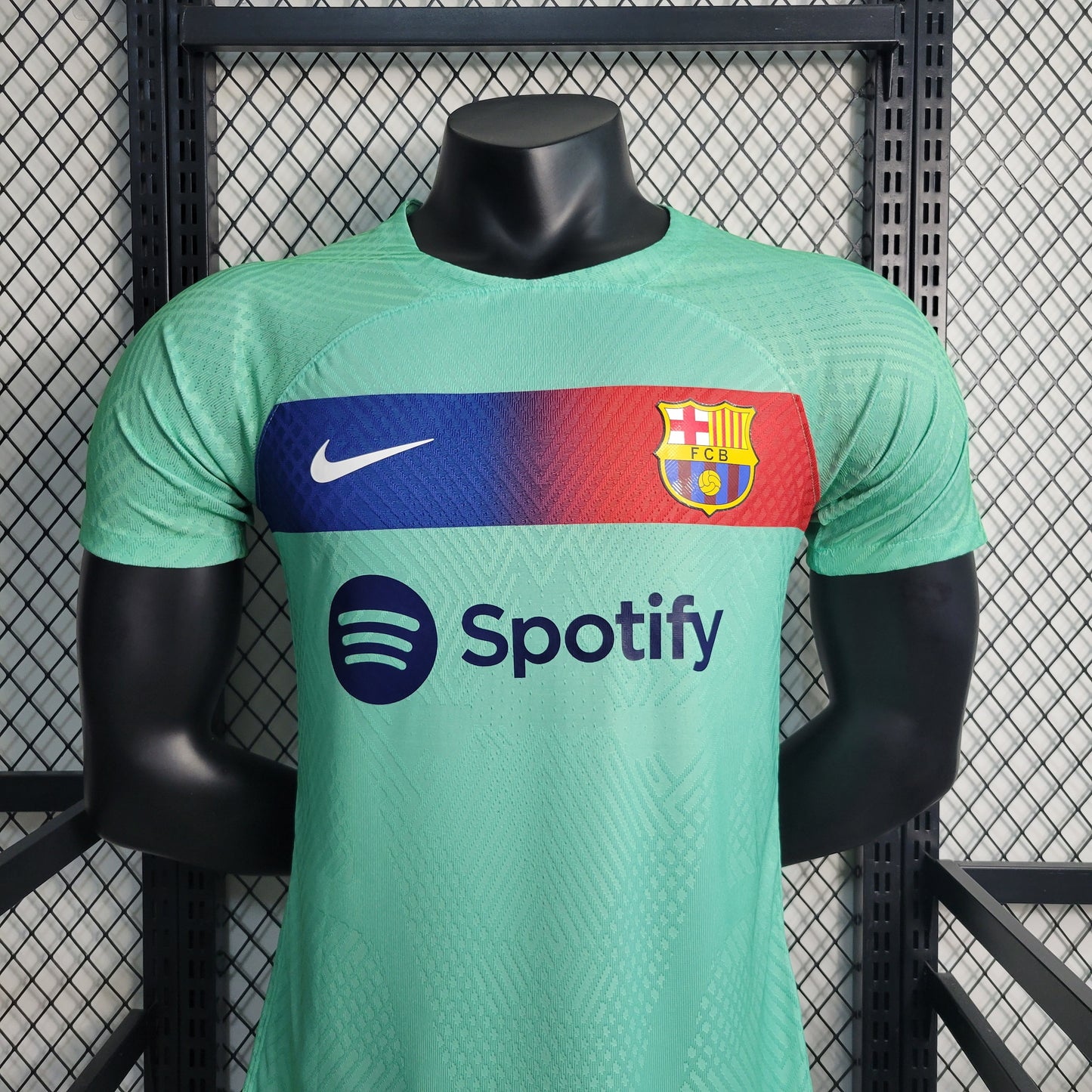 23-24 Player Barcelona Green Special Size S-XXL | 衬衫 | P2-3 | Betty ali Chinese suppliers