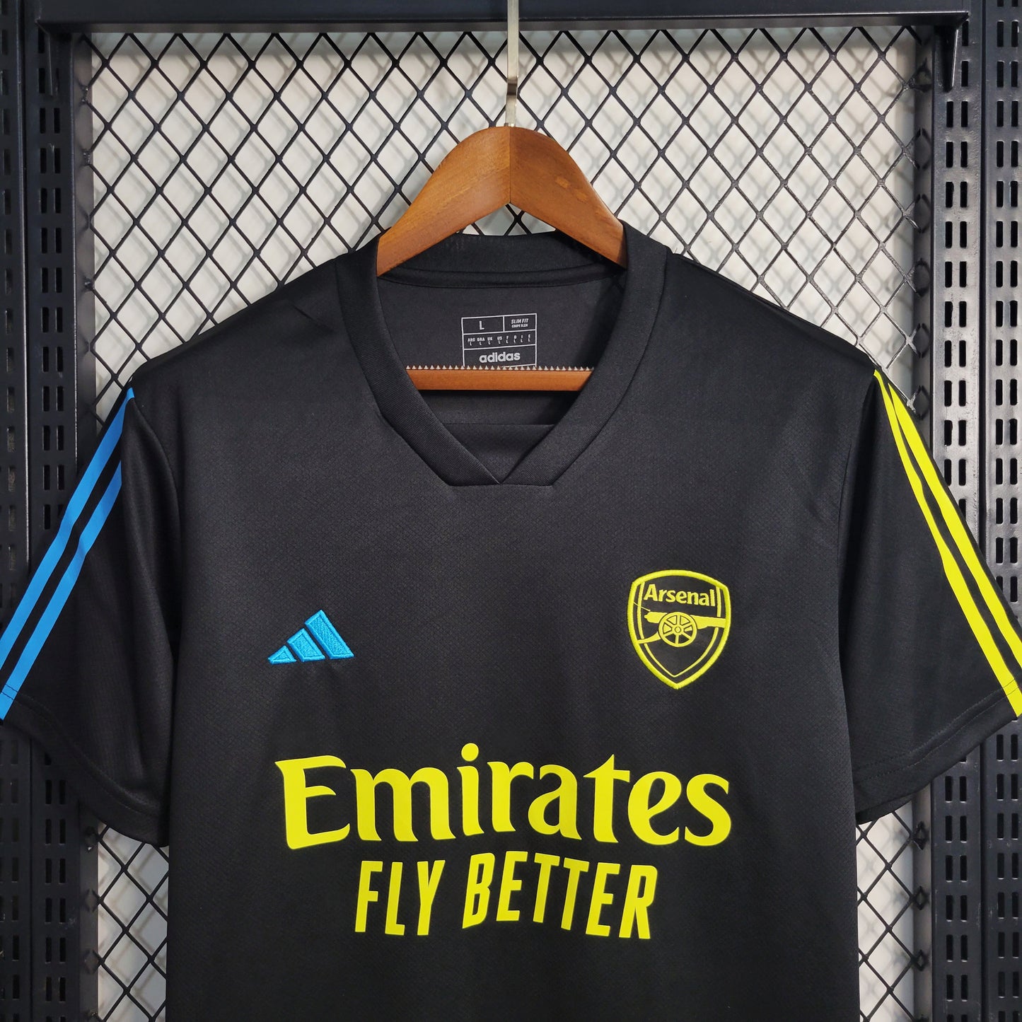 23-24 Arsenal Black Training Shirt Size S-XXL（Men's Fan Edition） | 衬衫 | M2-1 | Betty ali Chinese suppliers