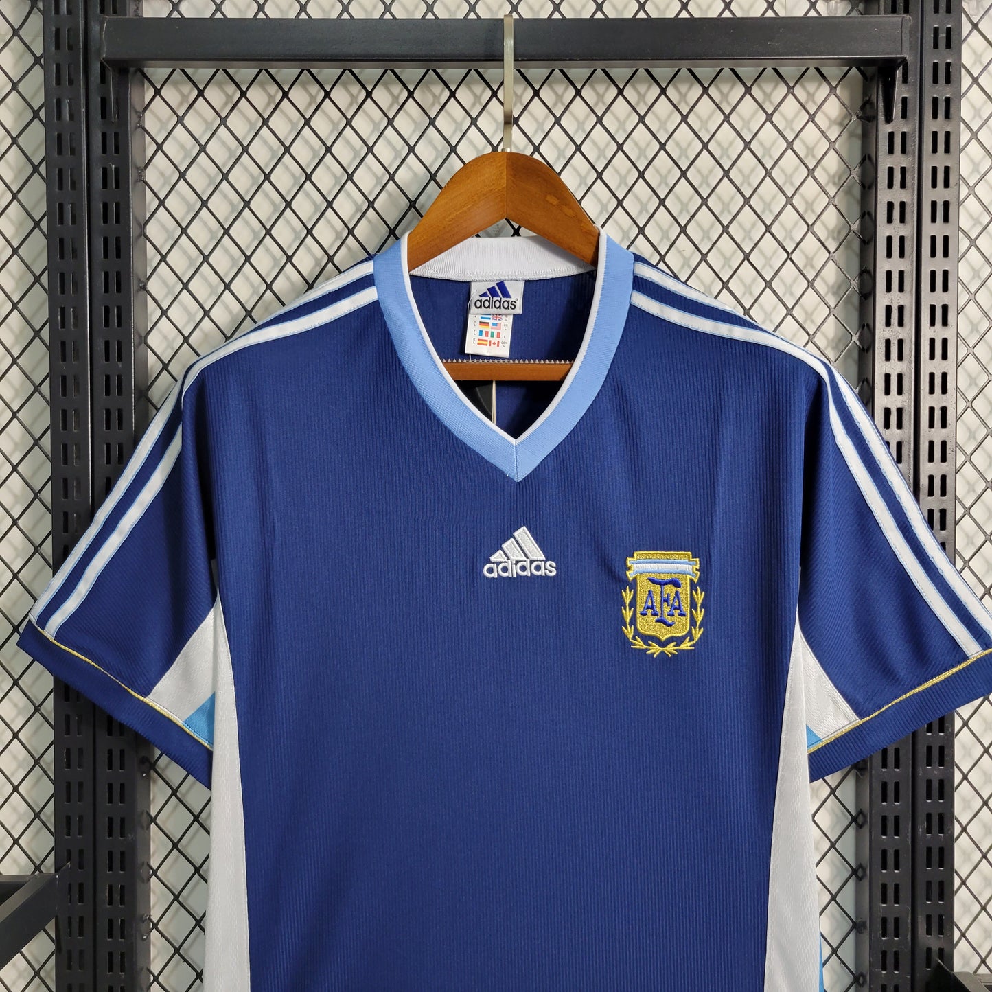 Retro 1998 Argentina away size S-XXL（Retro） | 复古/Retro | M3-1, M4-1, R | Betty ali Chinese suppliers