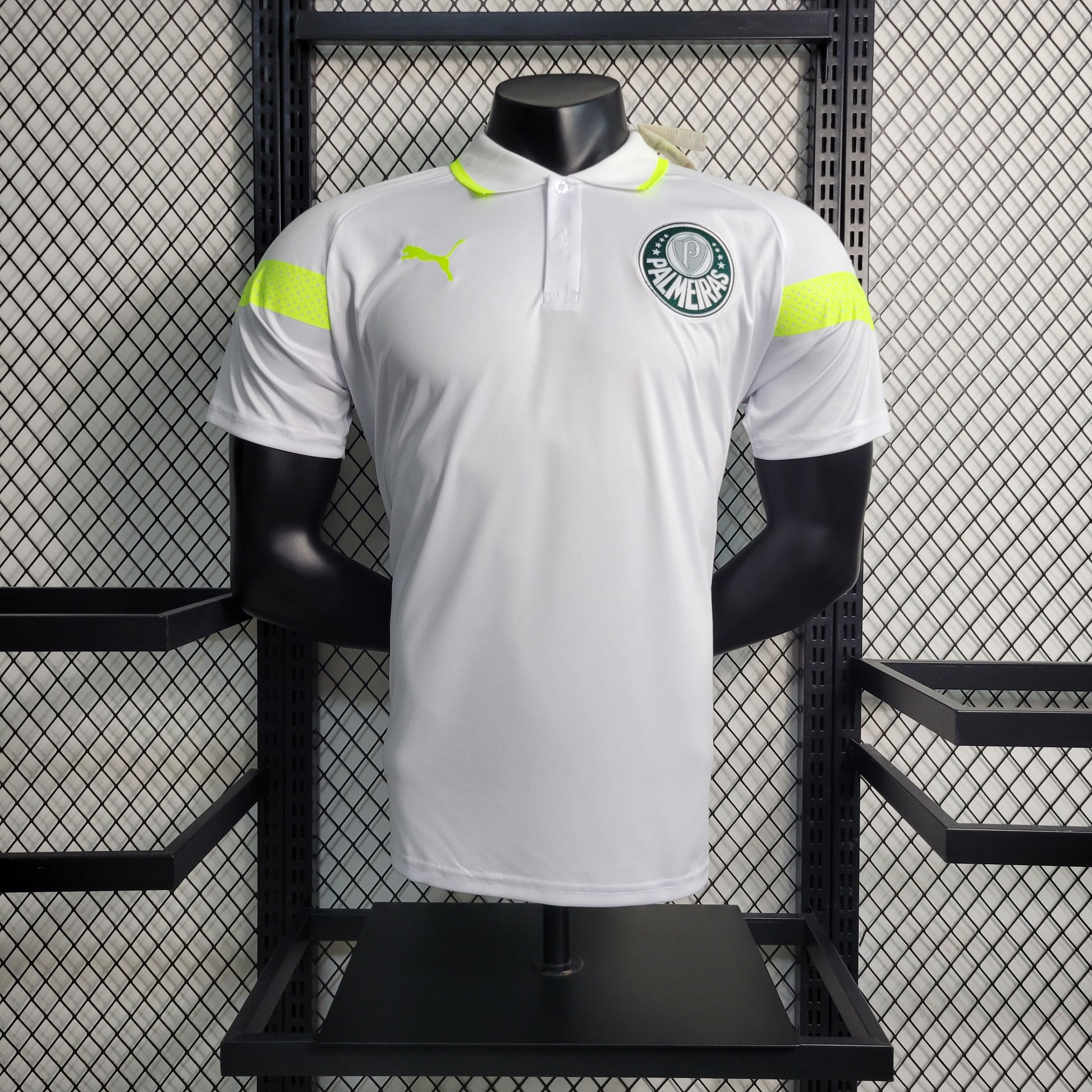 23-24 POLO Palmeiras White Size S-XXL（Men's Fan Edition） | 衬衫 | M1-1 | Betty ali Chinese suppliers