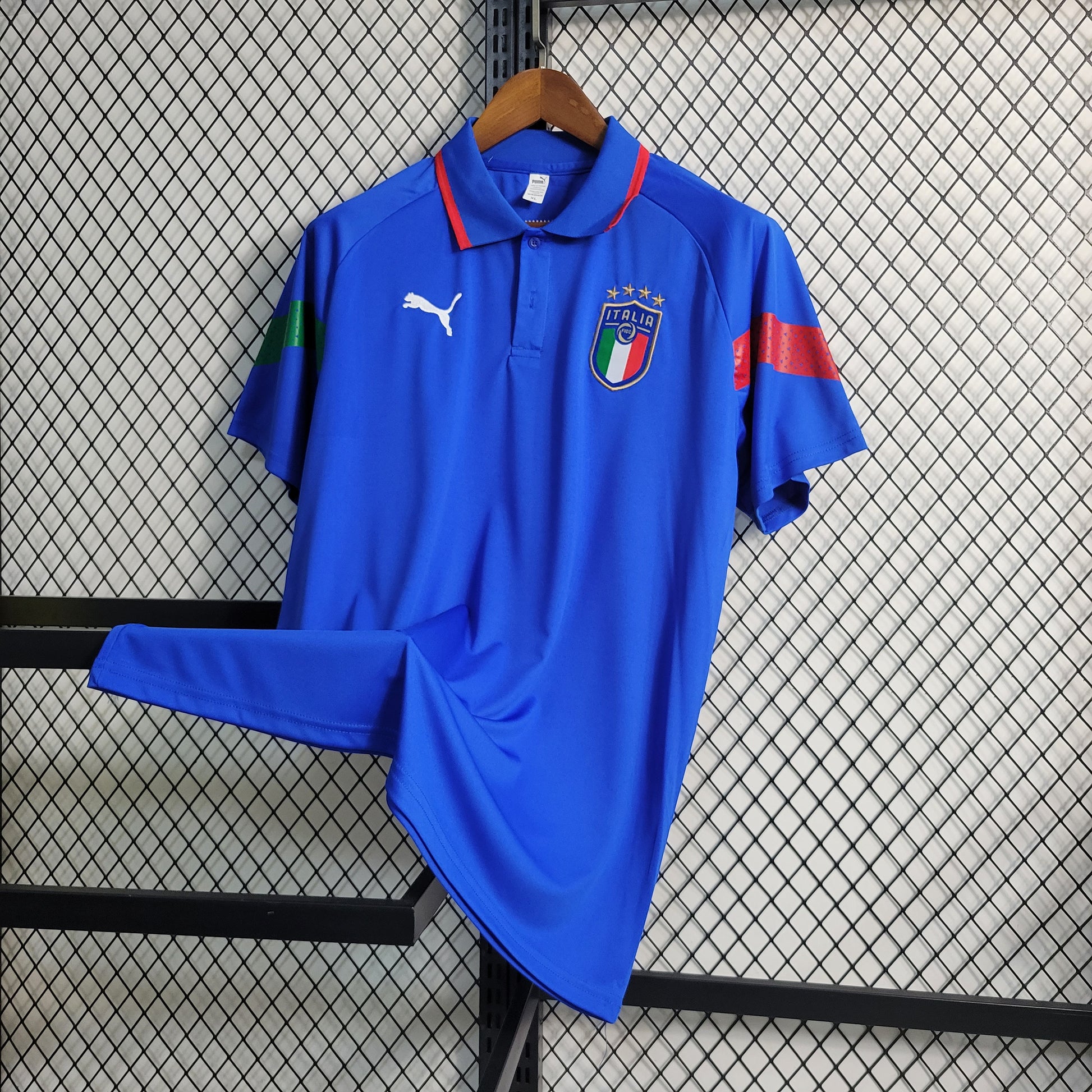 23-24 POLO Italian Blue Training Size S-XXL（Men's Fan Edition） | 衬衫 | M2-2 | Betty ali Chinese suppliers