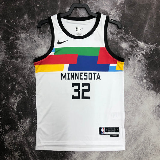 Season 23 Timberwolves City Edition NBA : #32#27#1#0 | NBA | NBA | Betty ali Chinese suppliers