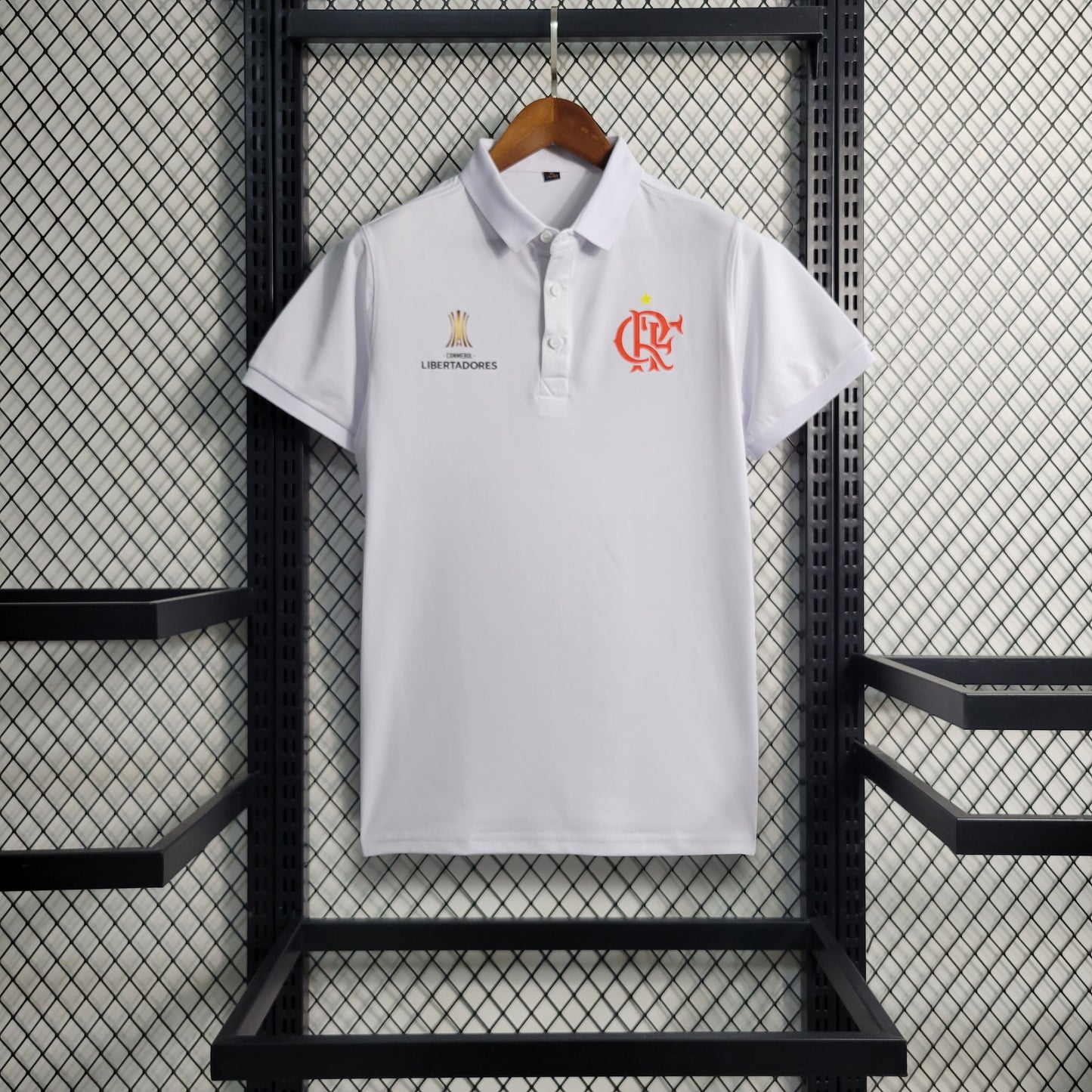 Flamengo POLO White Size S-4XL(Fans Edition) | M1-1 | Betty ali Chinese suppliers