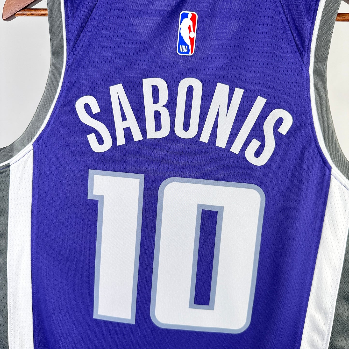 23 season king team away purple Purple No. 10 Sabinnis