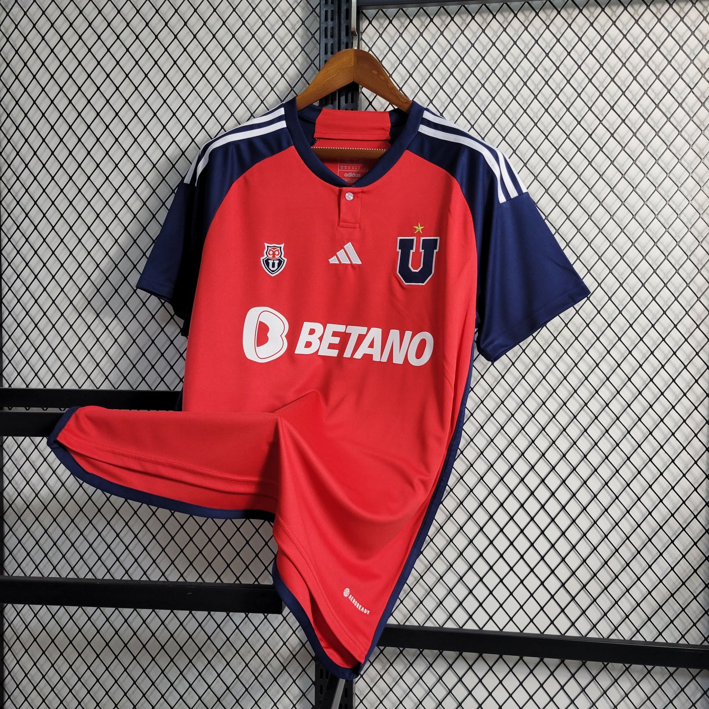 23-24 University of Chile away size S-XXL（Men's Fan Edition） | 衬衫 | M4-1 | Betty ali Chinese suppliers