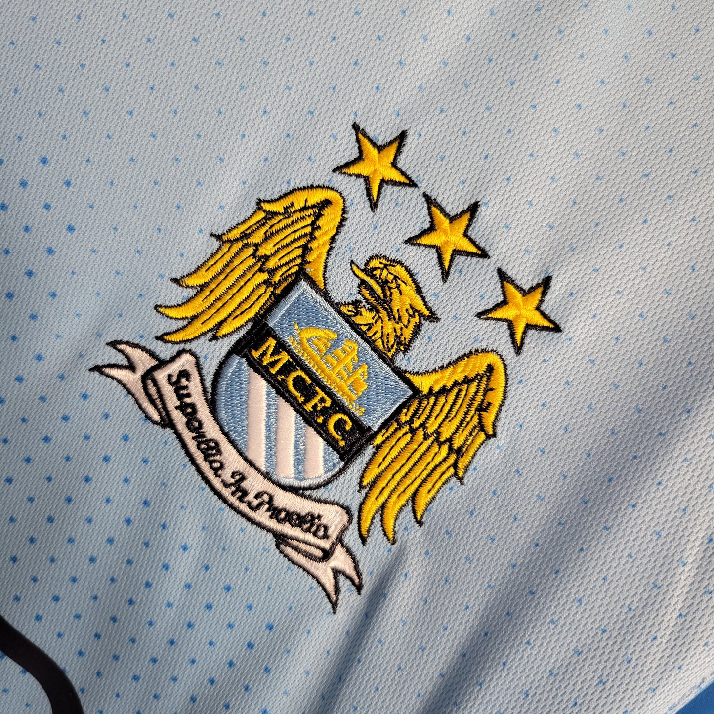 Retro version 11-12 Manchester City home size S-XXL（Retro） | 复古/Retro | B | Betty ali Chinese suppliers